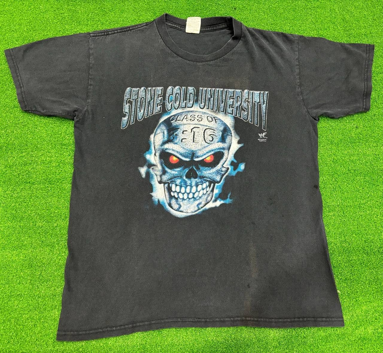 Vintage × WCW/nWo × WWE Vintage 90 WWE WWF Stone Cold Steve Austin Wrestling Size US XL / EU 56 / 4 - 14 Thumbnail
