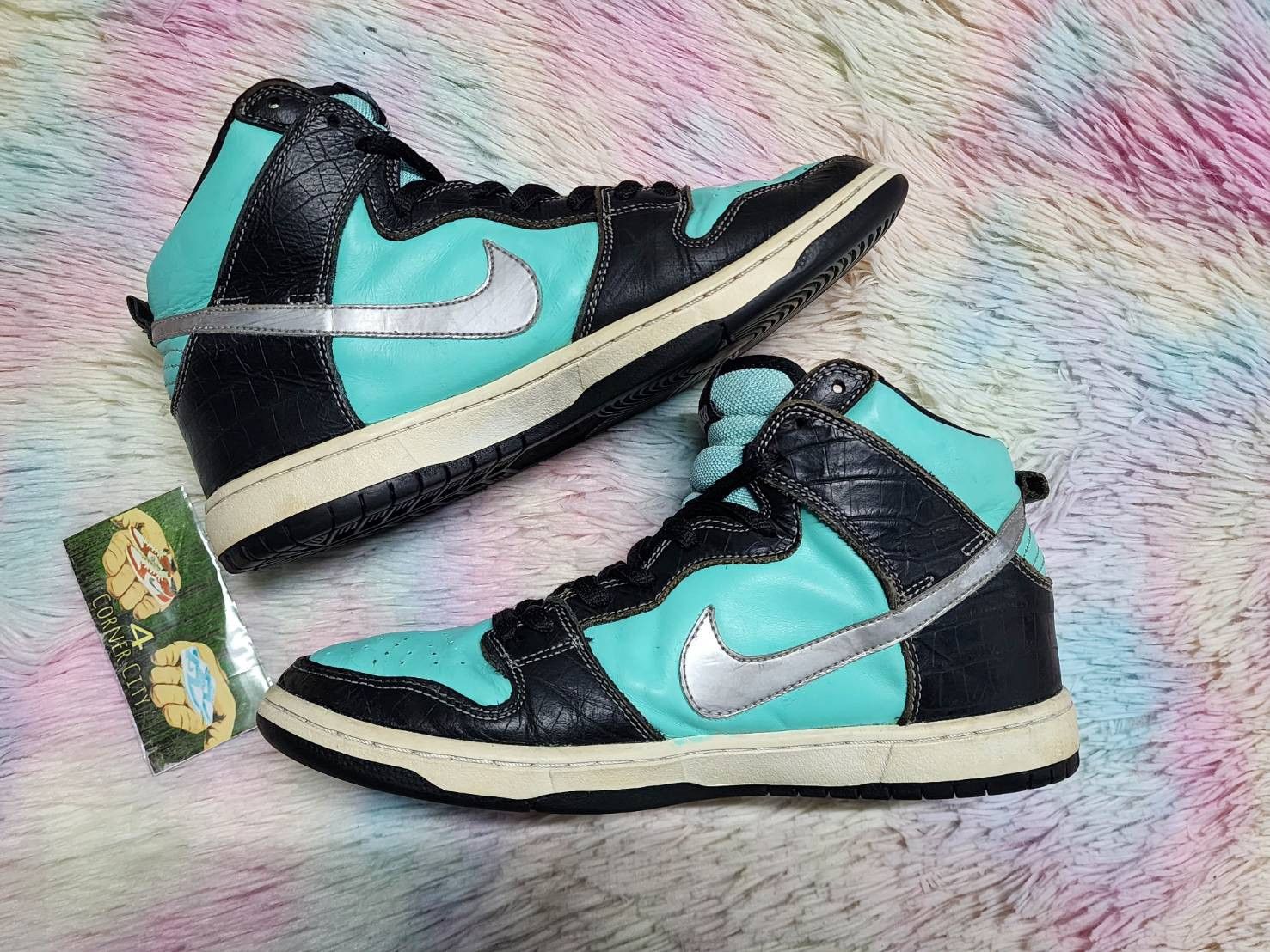 Nike Nike Sb dunk High Diamond Supply x Tiffany Size US 9 / EU 42 - 7 Thumbnail