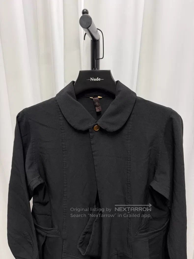Comme des Garcons Comme des Garcons Pleated Dress with Peter Pan Collar Size XS / US 0-2 / IT 36-38 - 3 Thumbnail
