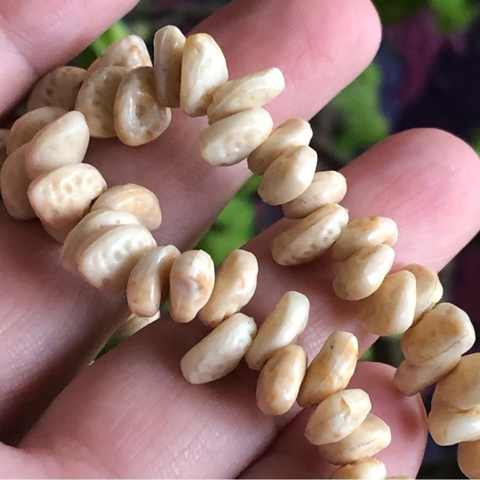 Vintage Vintage boho Scolecite beaded necklace Size ONE SIZE - 9 Thumbnail
