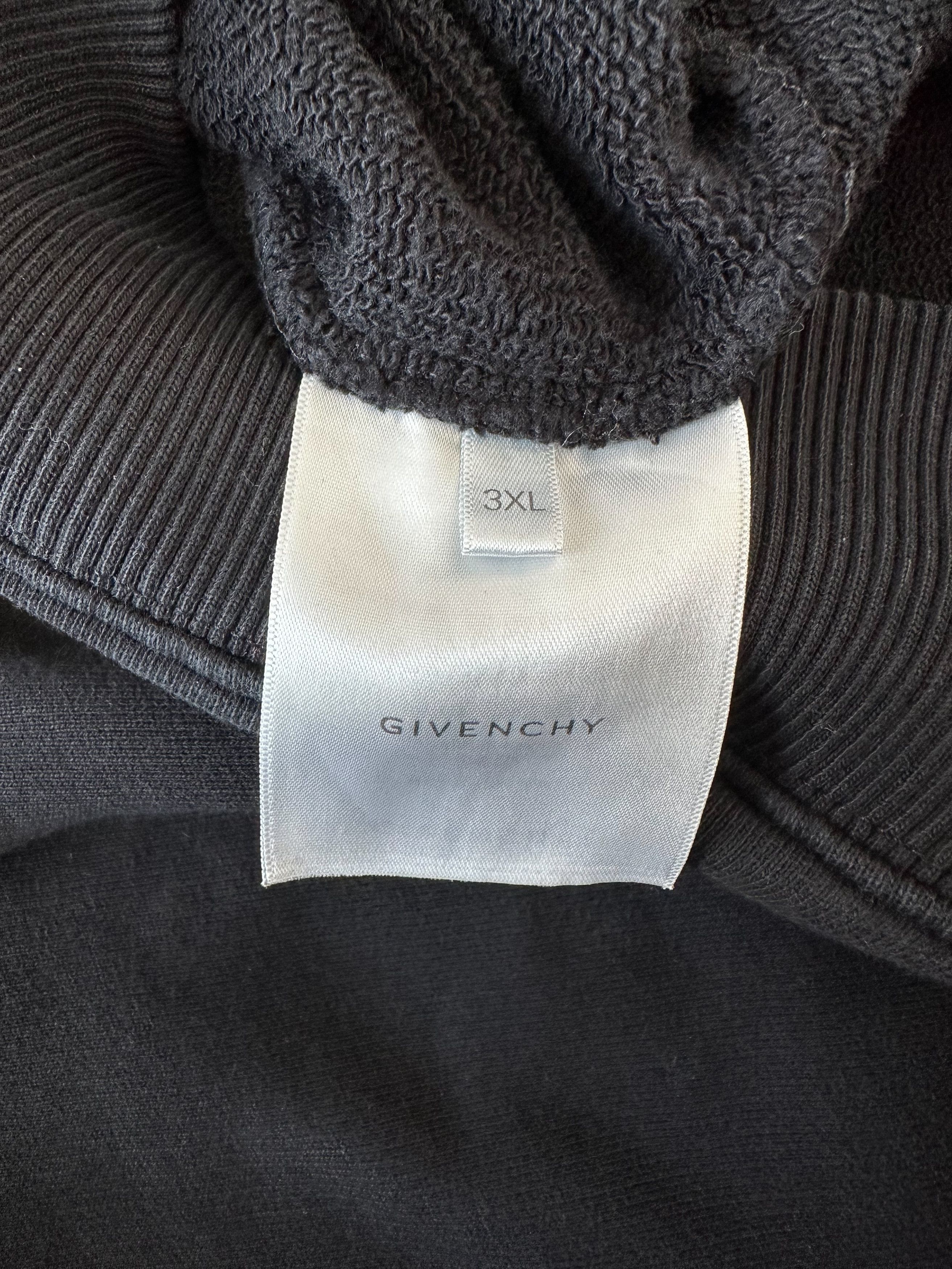 Givenchy Givenchy Black Mini Embroidered Logo Sweater Size US XXL / EU 58 / 5 - 4 Thumbnail