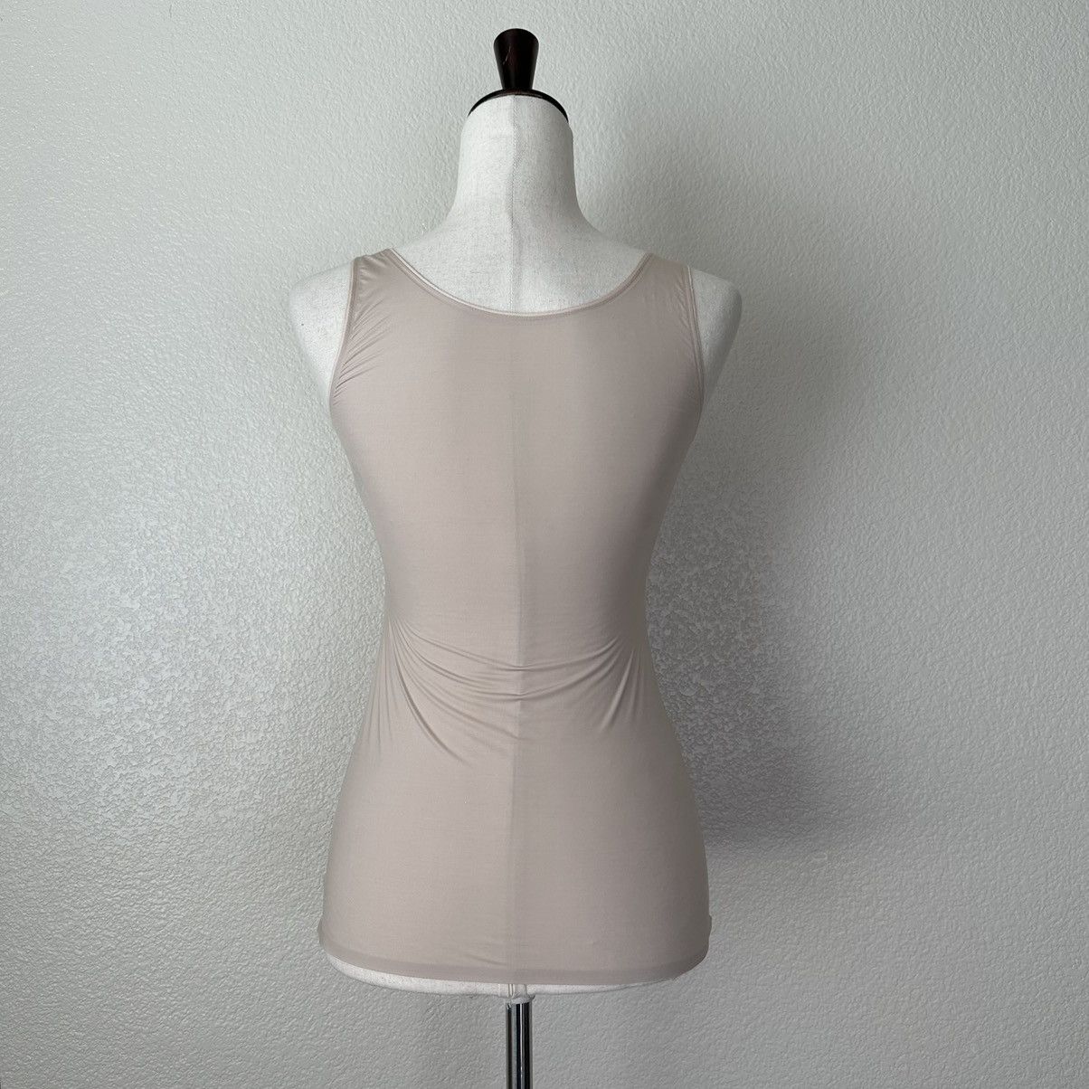 Marks & Spencer Marks & Spencer Nude Stretchy Scoop Neck Tank Top Size M / US 6-8 / IT 42-44 - 6 Thumbnail