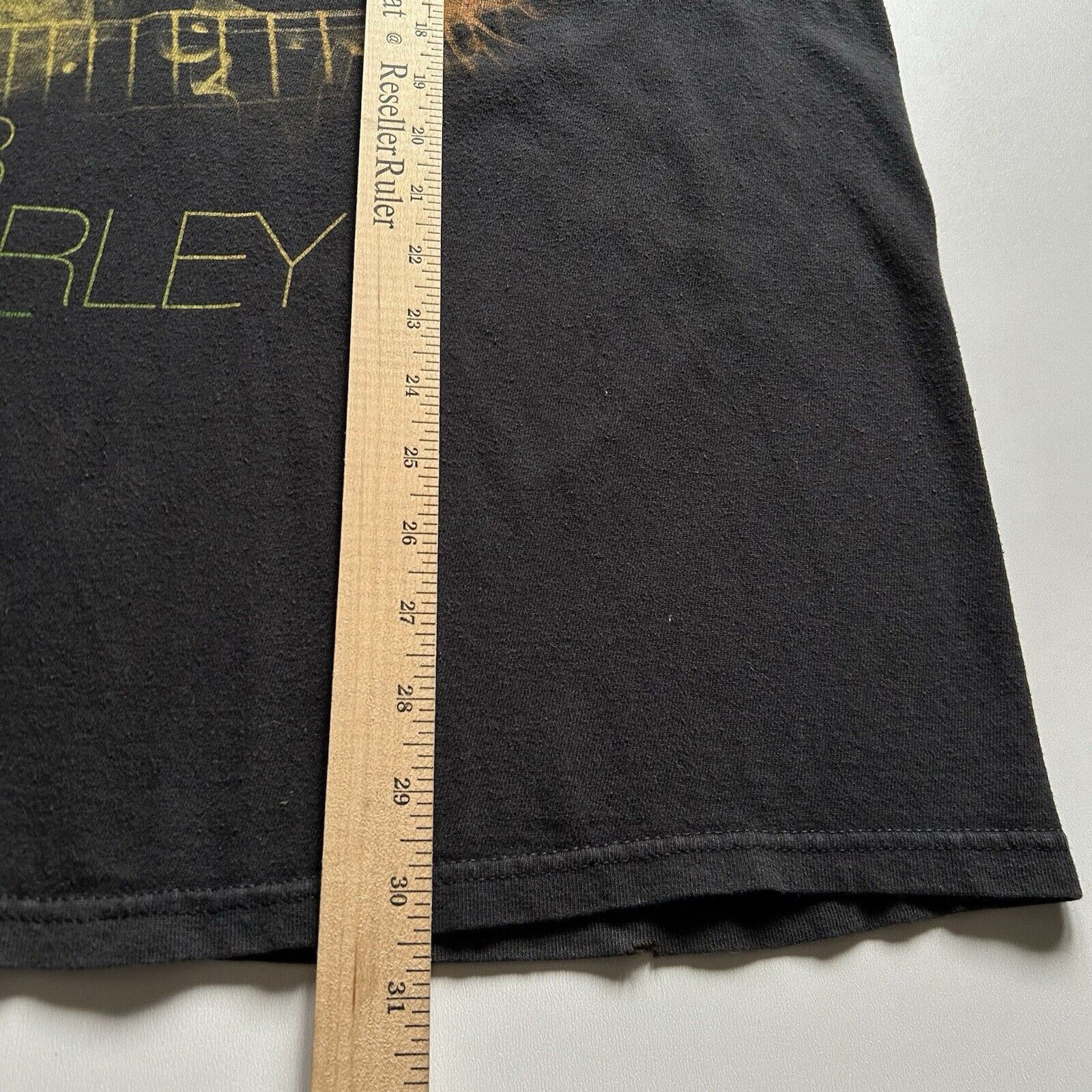 Band Tees Vintage Y2K Bob Marley Weed Smoke Art Shirt 2XL Faded Black Size US XXL / EU 58 / 5 - 6 Thumbnail