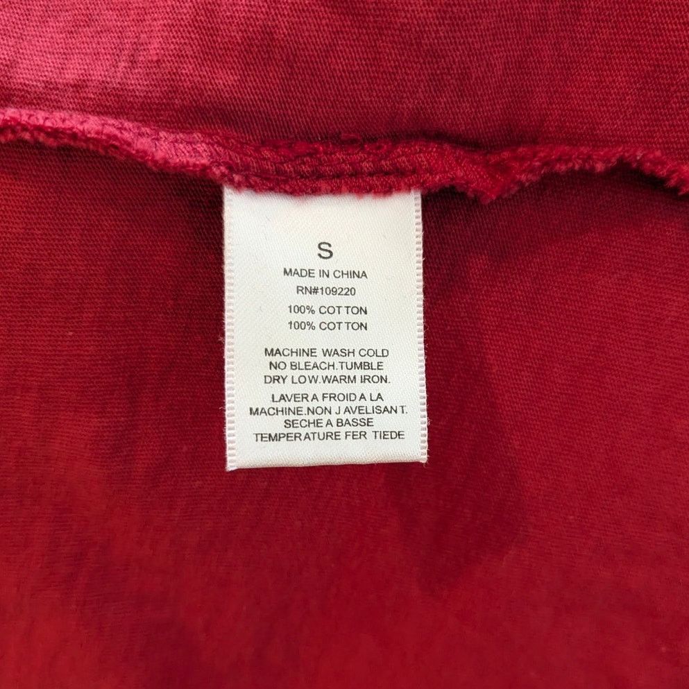 Anthropologie Anthropologie benandlucia Red Open Front Cardigan Small Size S / US 4 / IT 40 - 5 Thumbnail