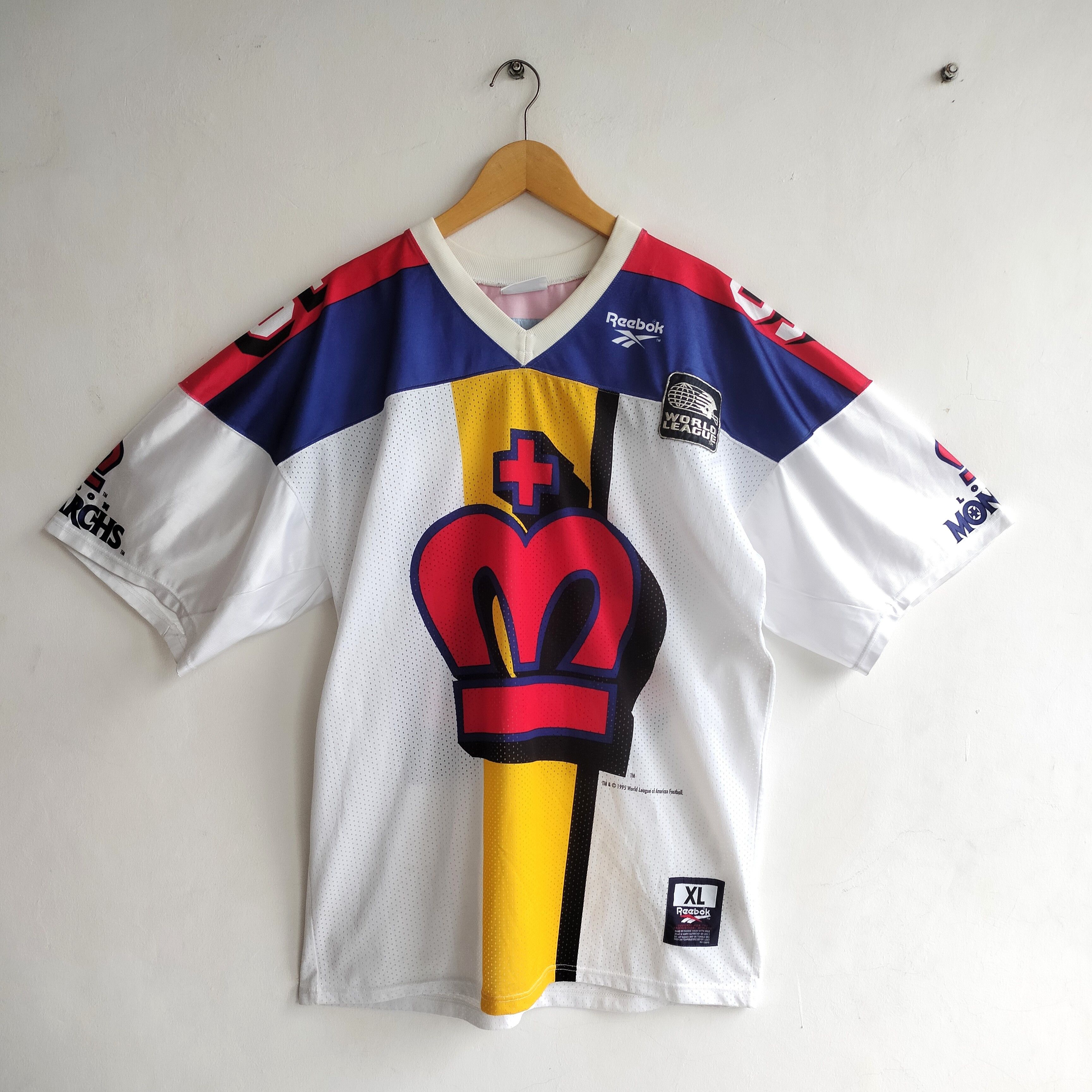Reebok × Vintage Vintage London Monarch 1995 Jersey World League Size US XL / EU 56 / 4 - 1 Thumbnail