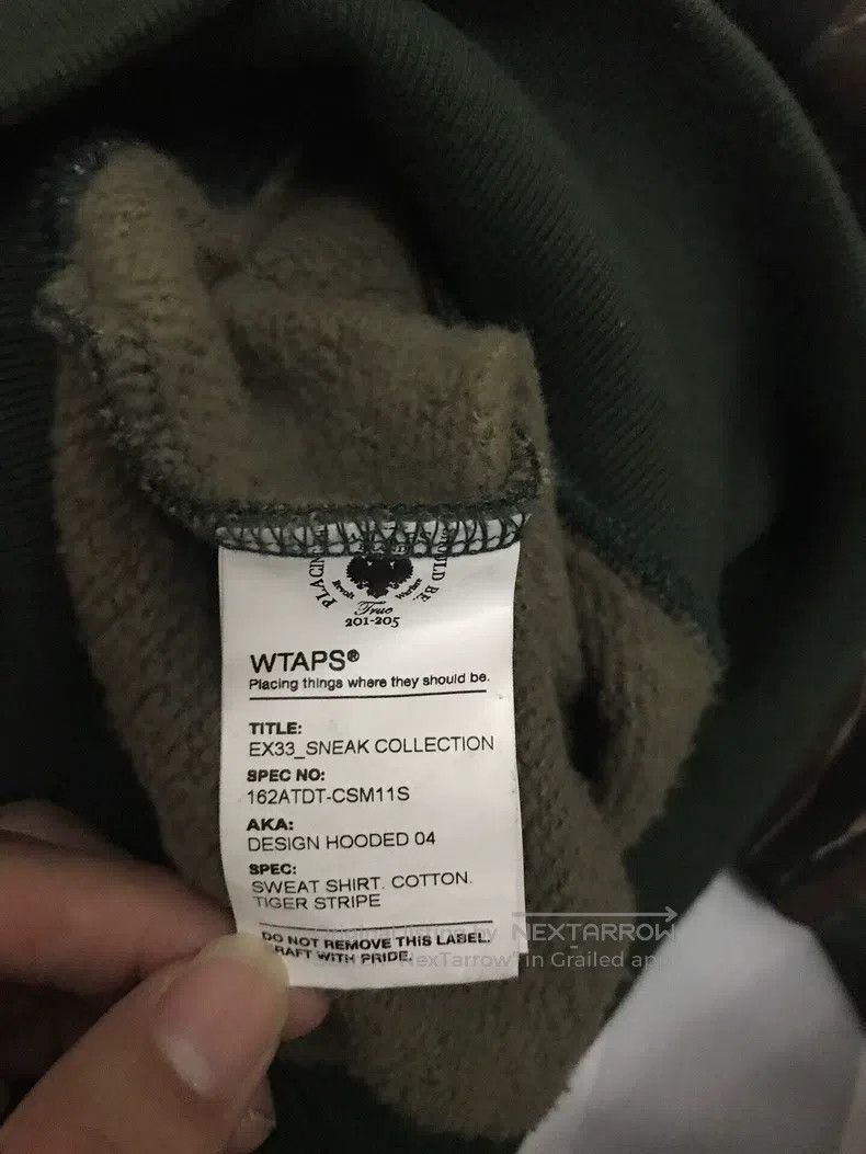 Wtaps Wtaps Tiger print hoodie Size US S / EU 44-46 / 1 - 6 Thumbnail