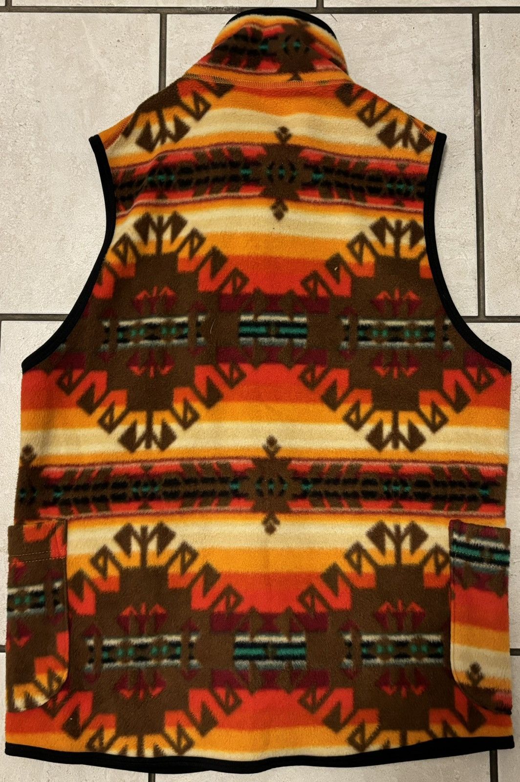 Sunny Sports × Vintage Printed Fleece Vest Size US S / EU 44-46 / 1 - 5 Thumbnail