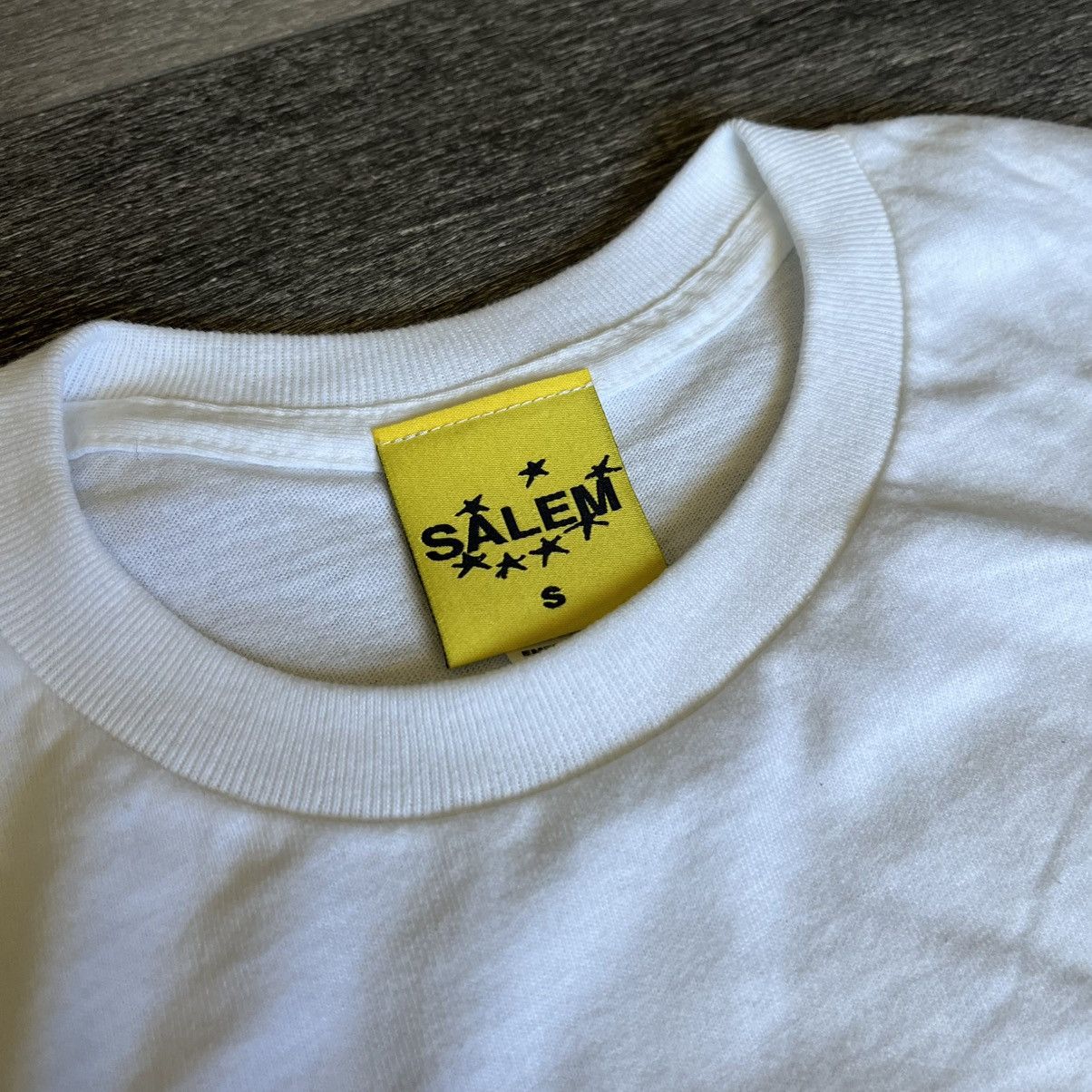S4LEM Salem S4LEM Dirty Snowman White/Black Graphic Logo Tee Shirt Size US S / EU 44-46 / 1 - 6 Thumbnail
