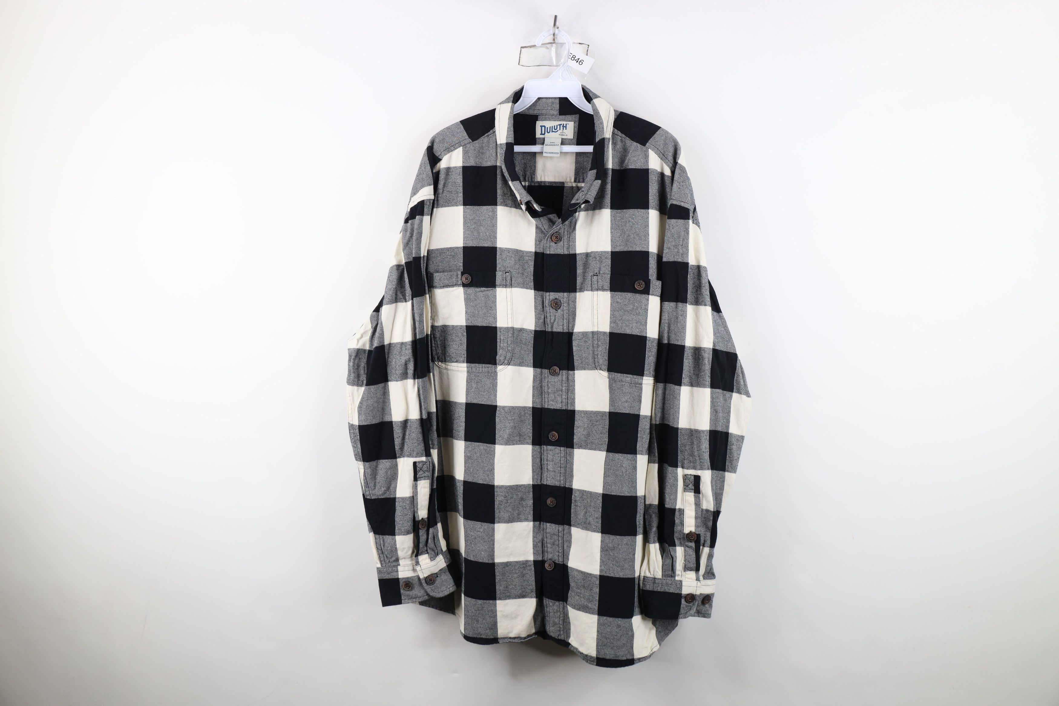 Duluth Trading Company Duluth Trading Co Fit Heavyweight Flannel Button Down Shirt Size US XXL / EU 58 / 5 - 1 Thumbnail