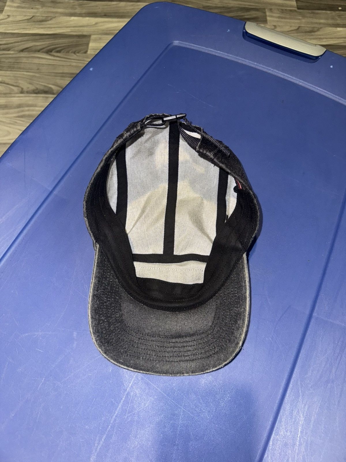 Supreme 2024 Supreme Coated Denim Cap ‘Black’ Size ONE SIZE - 9 Thumbnail