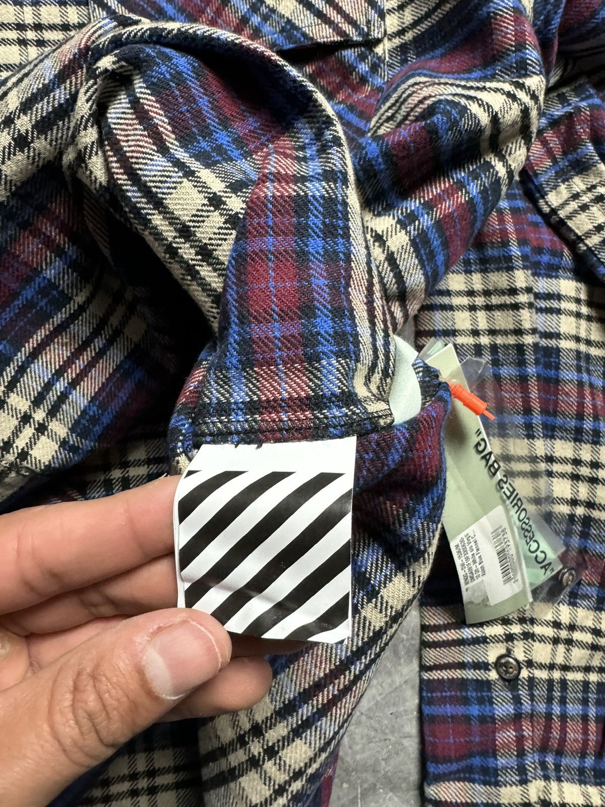 Off-White Off-White Mutlicolor Flannel Size US M / EU 48-50 / 2 - 9 Thumbnail