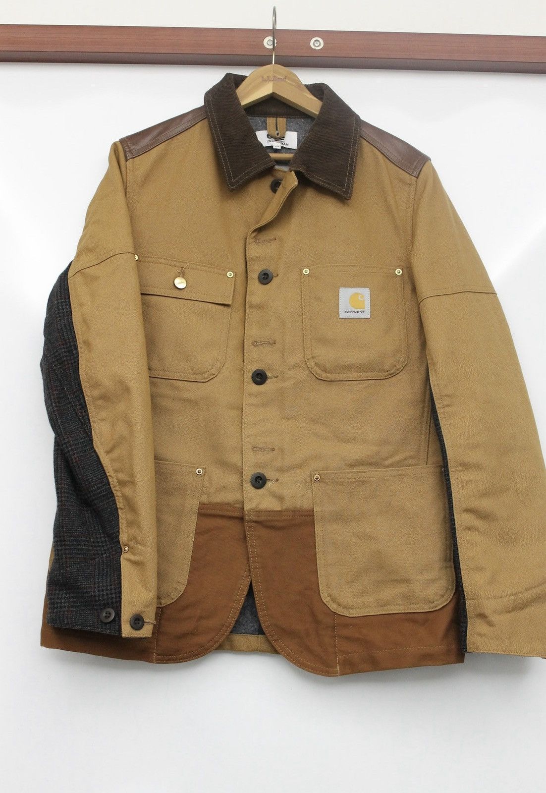 image of Carhartt X Junya Watanabe Light Jacket in Light Brown, Men's (Size Medium)