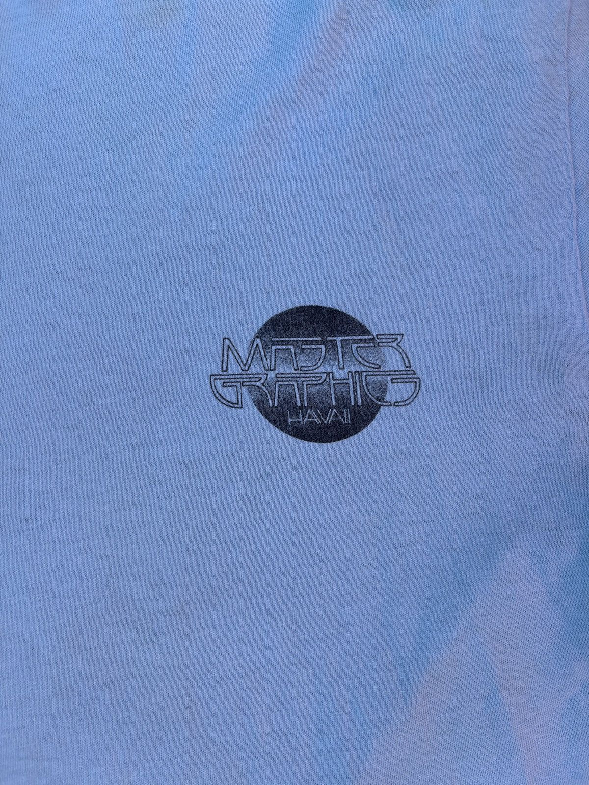 Vintage 1987 Master Graphics Hawaii Muscle T-shirt - Mel Isara Size US XL / EU 56 / 4 - 3 Thumbnail