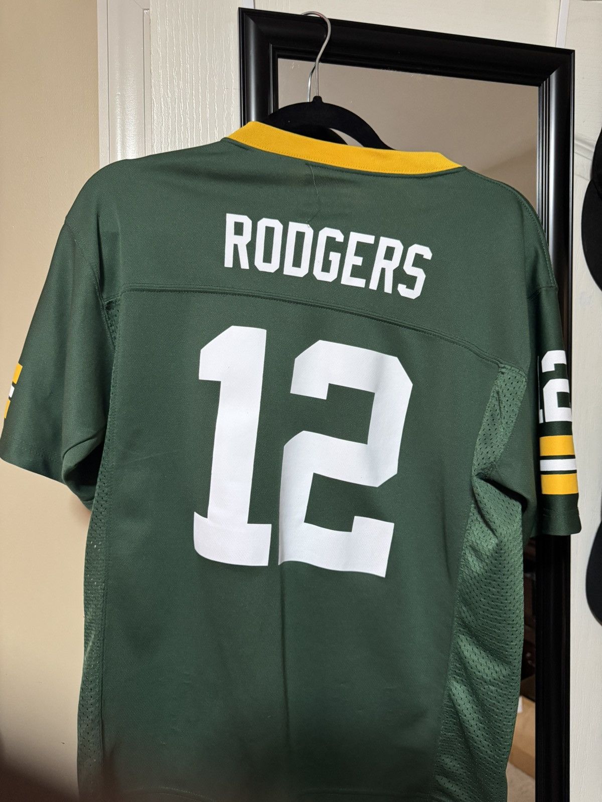 Nike Youth m Vintage Aaron Rodgers Packers Jersey Size US XS / EU 42 / 0 - 3 Thumbnail