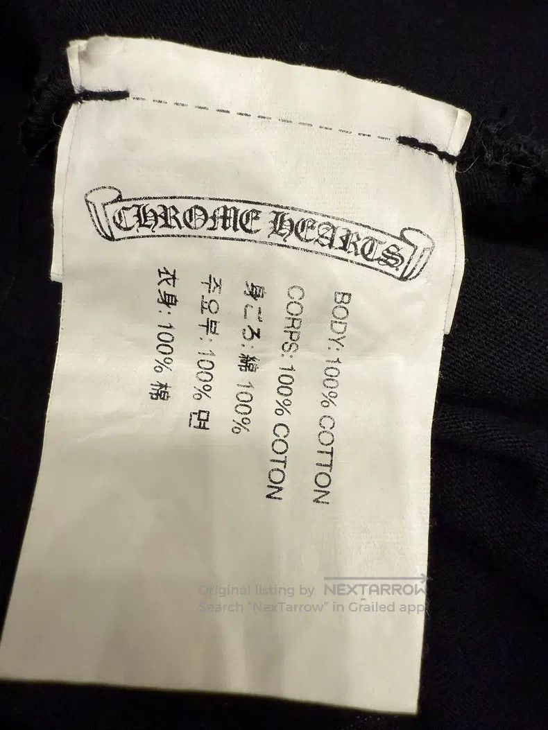 Chrome Hearts CHROME HEARTS Size S Sanskrit short sleeves on the back Size US S / EU 44-46 / 1 - 7 Thumbnail