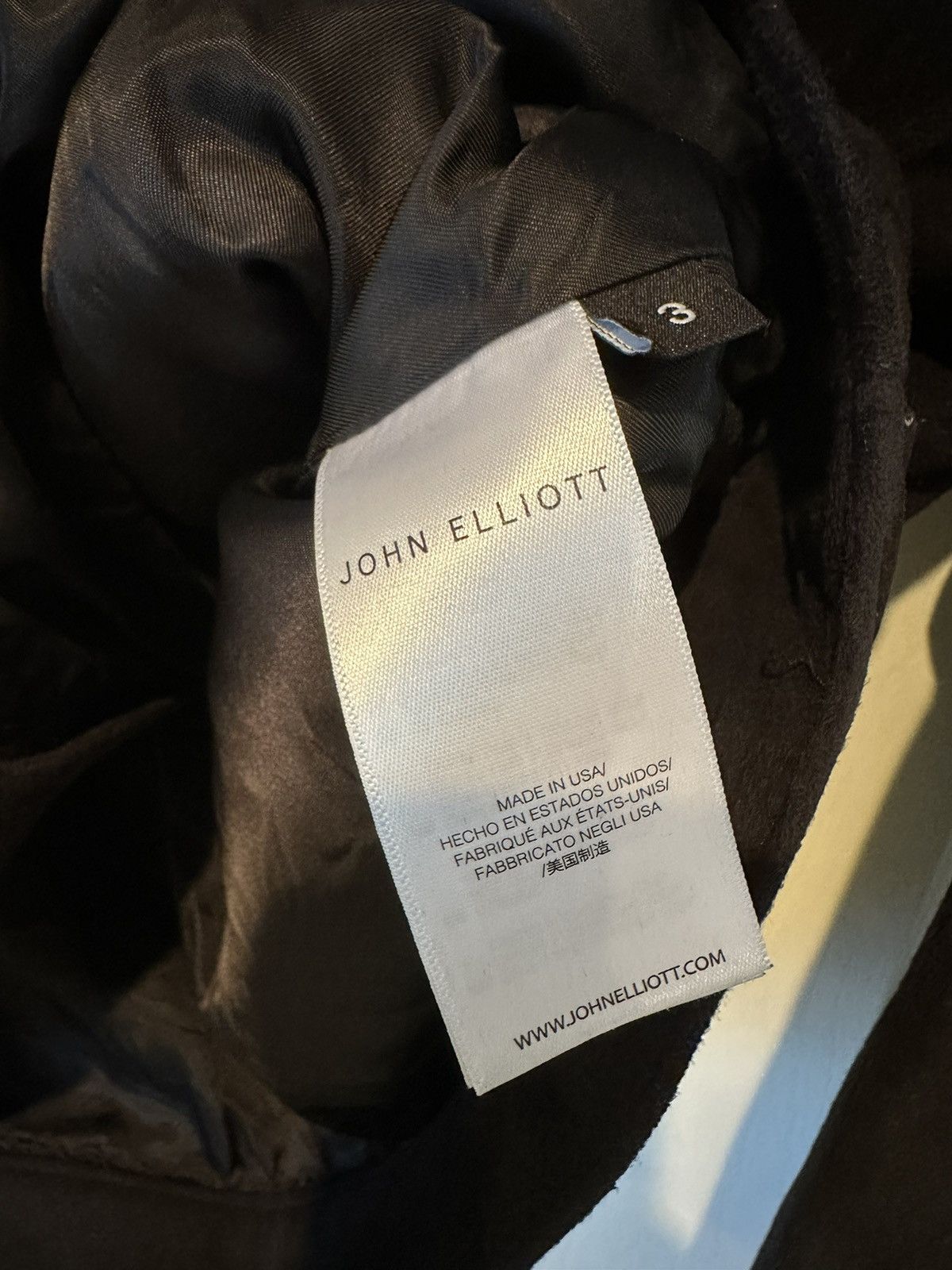 John Elliott John Elliott Suede Thumper Type III Black Size US L / EU 52-54 / 3 - 5 Thumbnail