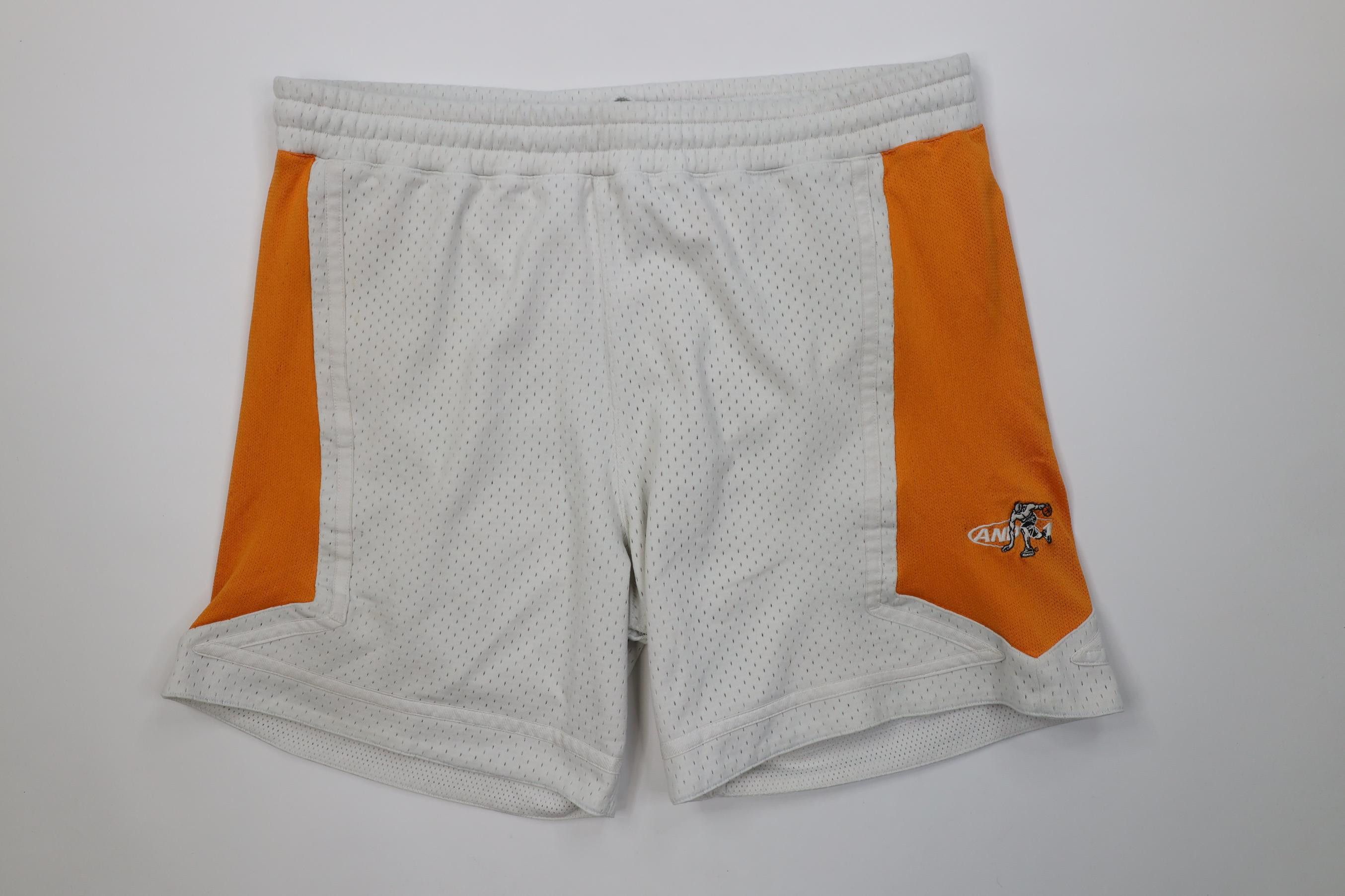 Vintage Vintage 90s Y2K And1 And One Basketball Knee Mesh Gym Shorts Size US 36 / EU 52 - 1 Thumbnail