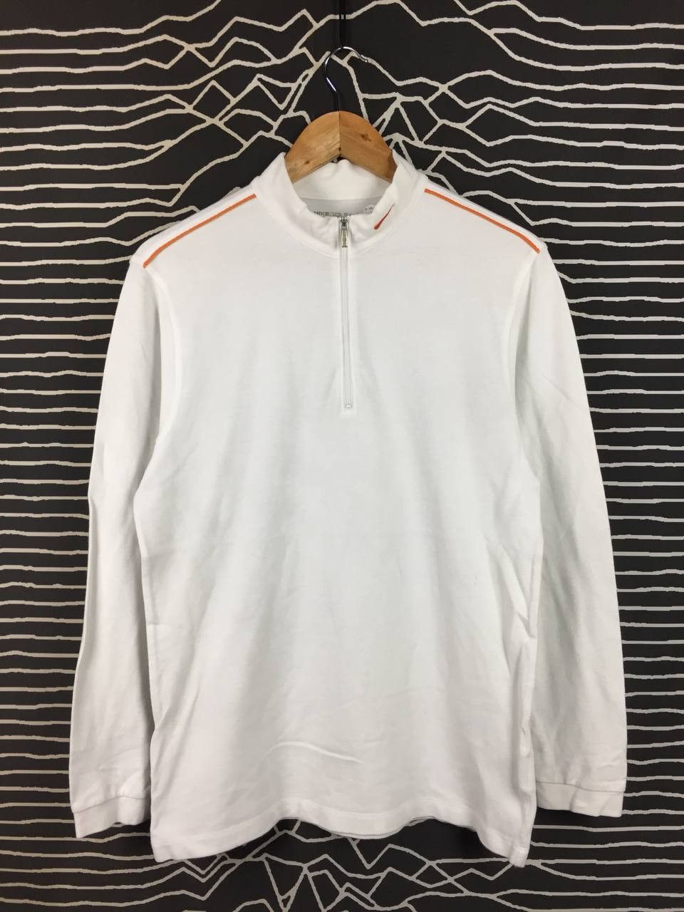 Nike Nike Golf Swoosh Logo Mock Neck Pullover Long Sleeve Top Size US M / EU 48-50 / 2 - 1 Thumbnail