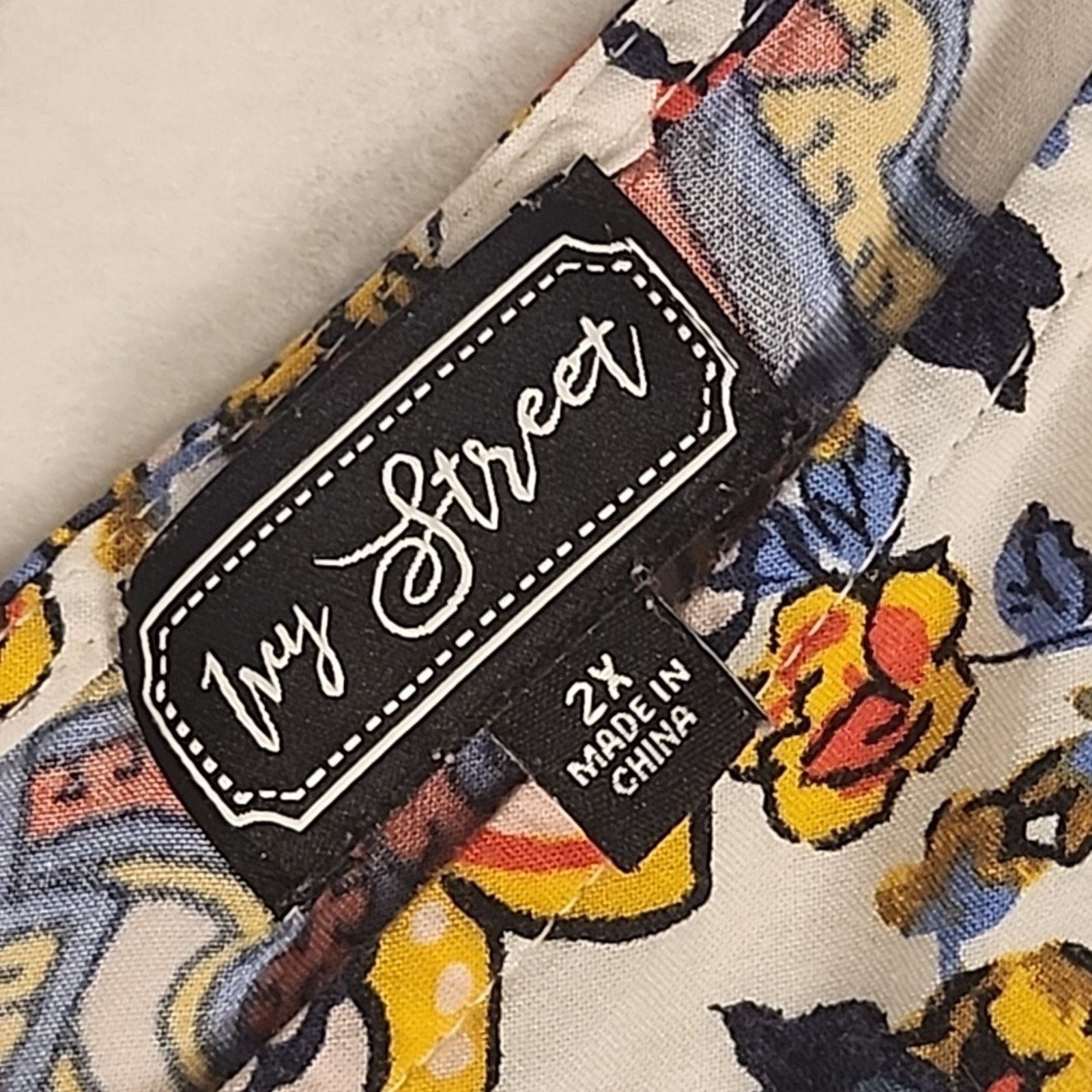 The Unbranded Brand IvyStreet Multicolor Beach Boho Festival 70s Jumpsuit Sz 2XL Size 42" / US 20 - 6 Thumbnail