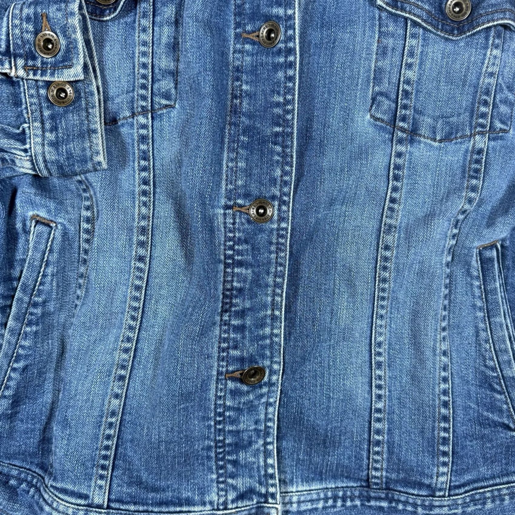 Ralph Lauren VINTAGE Polo Ralph Lauren Women's Jacket L Blue Denim Dungarees Jeans Size 36" / US 14 / IT 50 - 5 Thumbnail