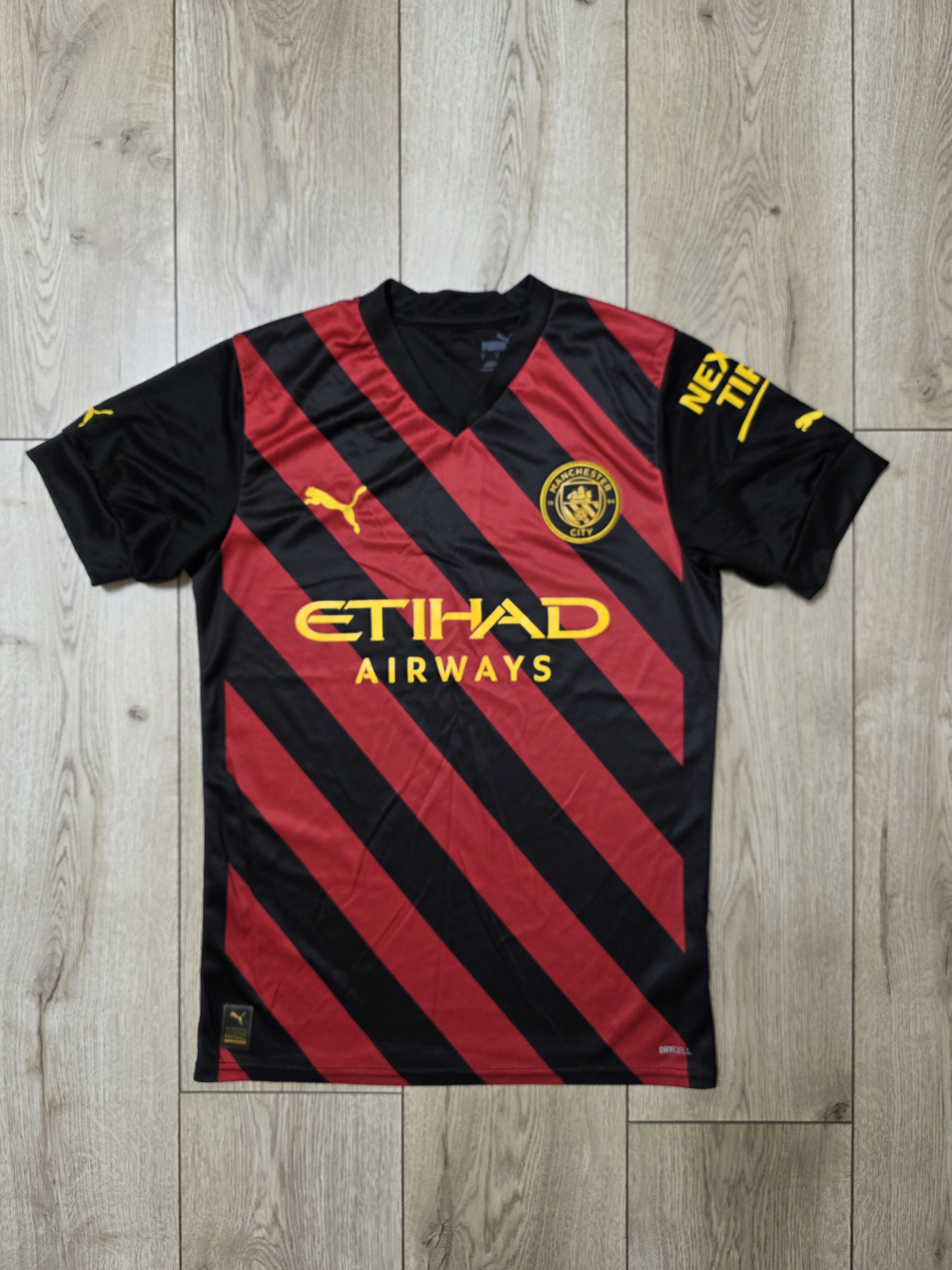 Puma MANCHESTER CITY 2022 2023 AWAY FOOTBALL SHIRT SOCCER JERSEY Size US S / EU 44-46 / 1 - 1 Thumbnail