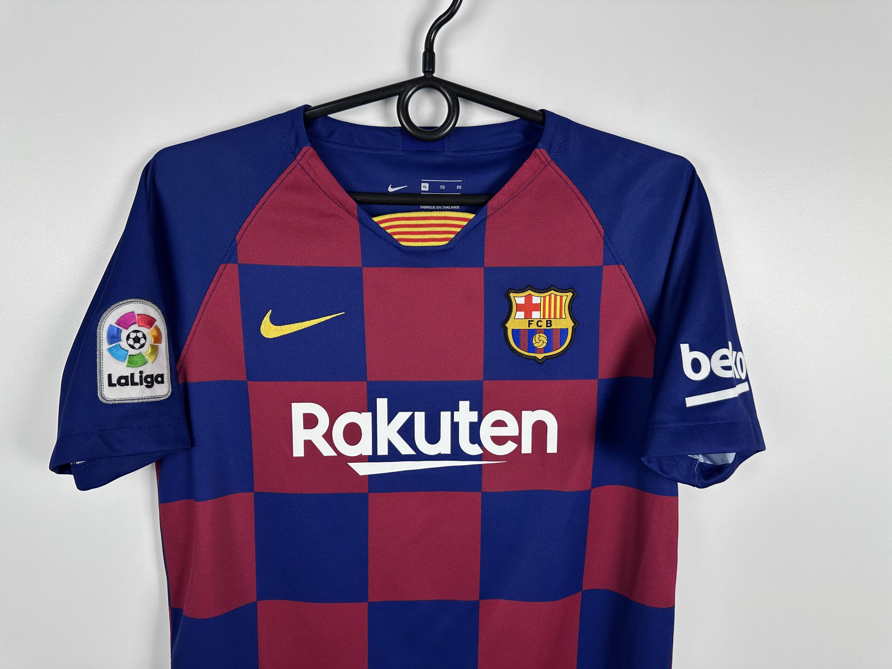 Nike BARCELONA 2019 2020 Football Shirt Jersey Nike Youth Size XL Size US XXS / EU 40 - 4 Thumbnail
