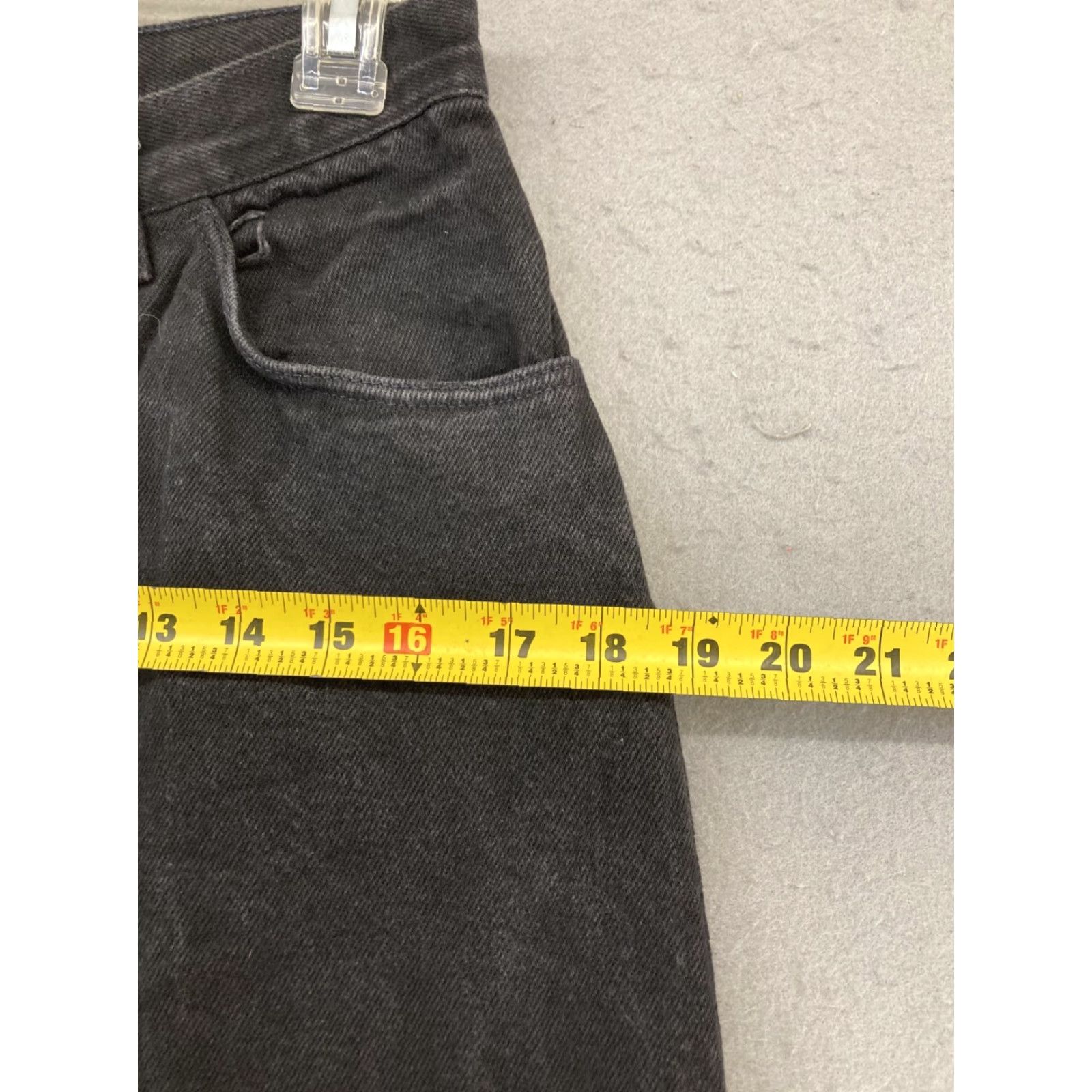 Wrangler VINTAGE VTG Wrangler Jeans Womens 12 Petite Black Relaxed Mom USA MADE Size 34" / US 12 / IT 48 - 5 Thumbnail