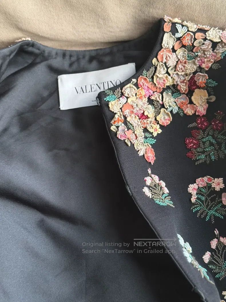 Valentino Valentino Silk wool coat Size M / US 6-8 / IT 42-44 - 3 Thumbnail