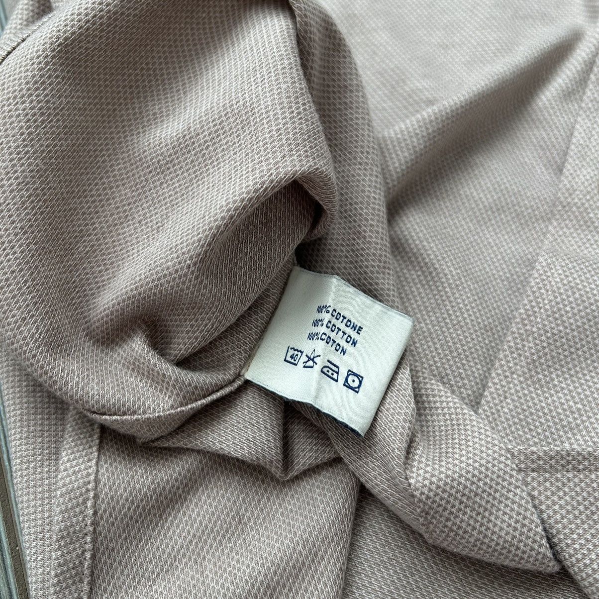 Boggi 💵 Boggi Milano Oldmoney Slim Fit Beige Shirt Size US XL / EU 56 / 4 - 11 Thumbnail