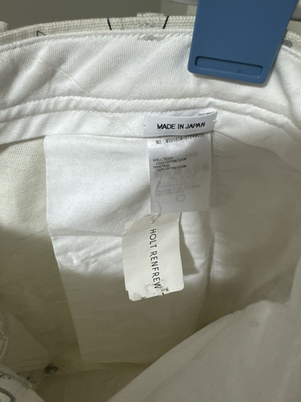 Thom Browne Thom Browne Printed Pattern White Pants Size US 34 / EU 50 - 3 Thumbnail