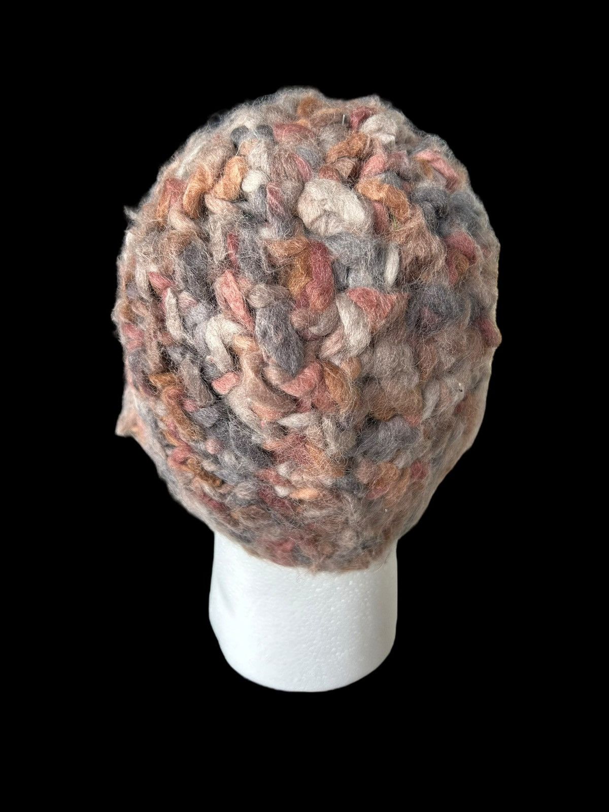 14th Addiction × Japanese Brand Crochet Knitted Multicolour Fur bucket Hats Milsa italy Size ONE SIZE - 2 Thumbnail