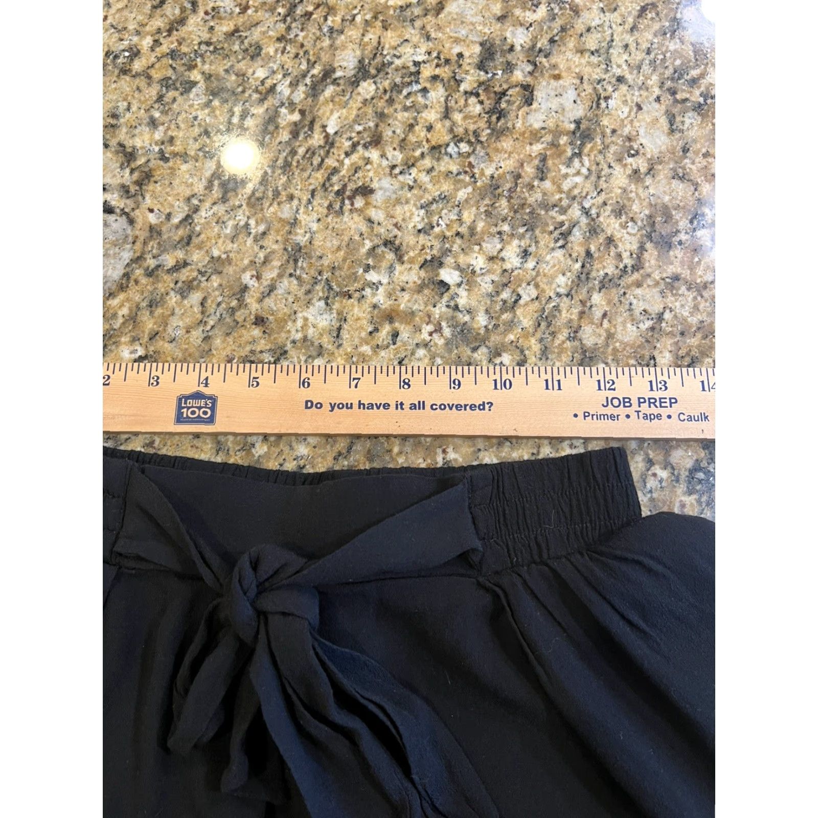 Zara Zara Shorts Women S Black Flowys Flowing? (Note: original words rearranged) Size 28" / US 6 / IT 42 - 5 Thumbnail
