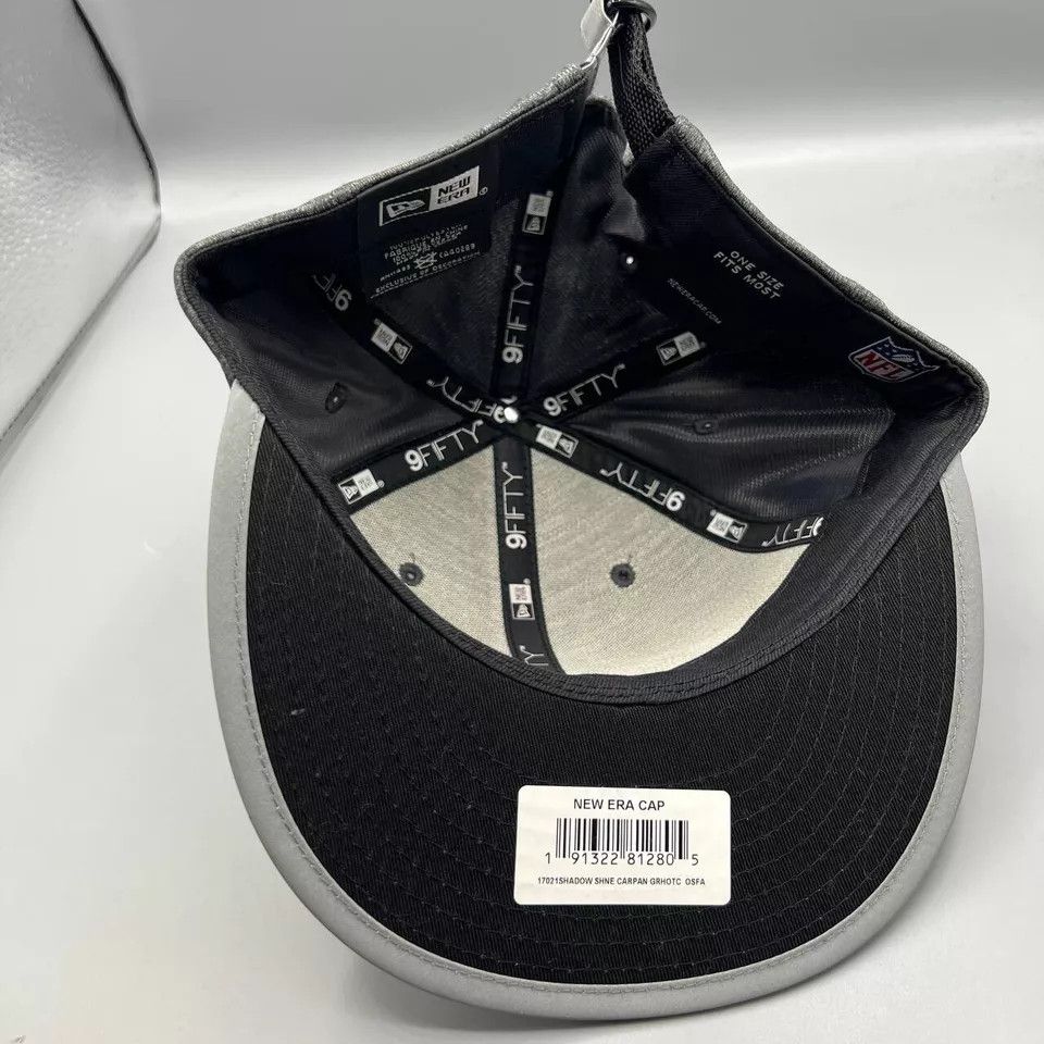 New Era Carolina Panthers Hat Men Reflective Snap Back Cap New Size ONE SIZE - 7 Thumbnail
