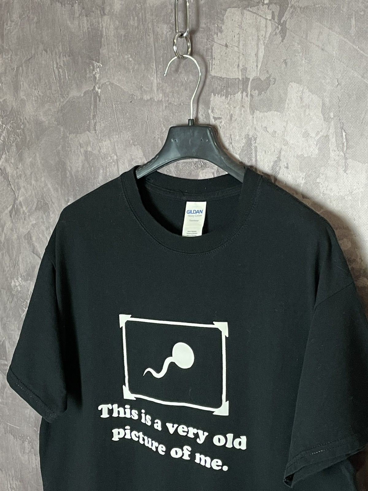 Gildan × Vintage 00’s Vintage Sperm Cell Humor Art T Shirt Y2K Hype Size US M / EU 48-50 / 2 - 5 Thumbnail
