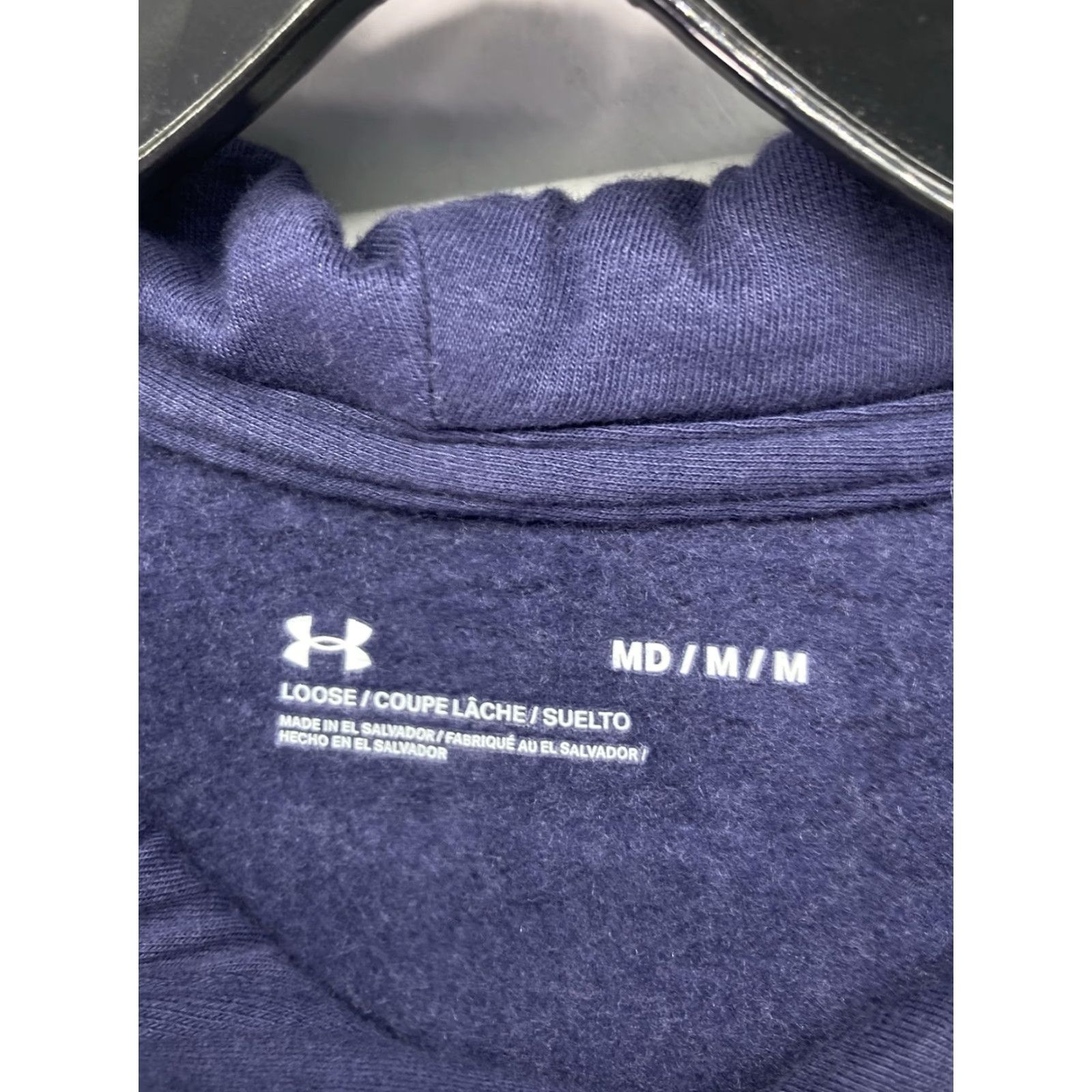 Under Armour Under Armour Rival Fleece Hoodie Sweatshirt Men M Navy Blue Pullover NWT Size US M / EU 48-50 / 2 - 7 Thumbnail