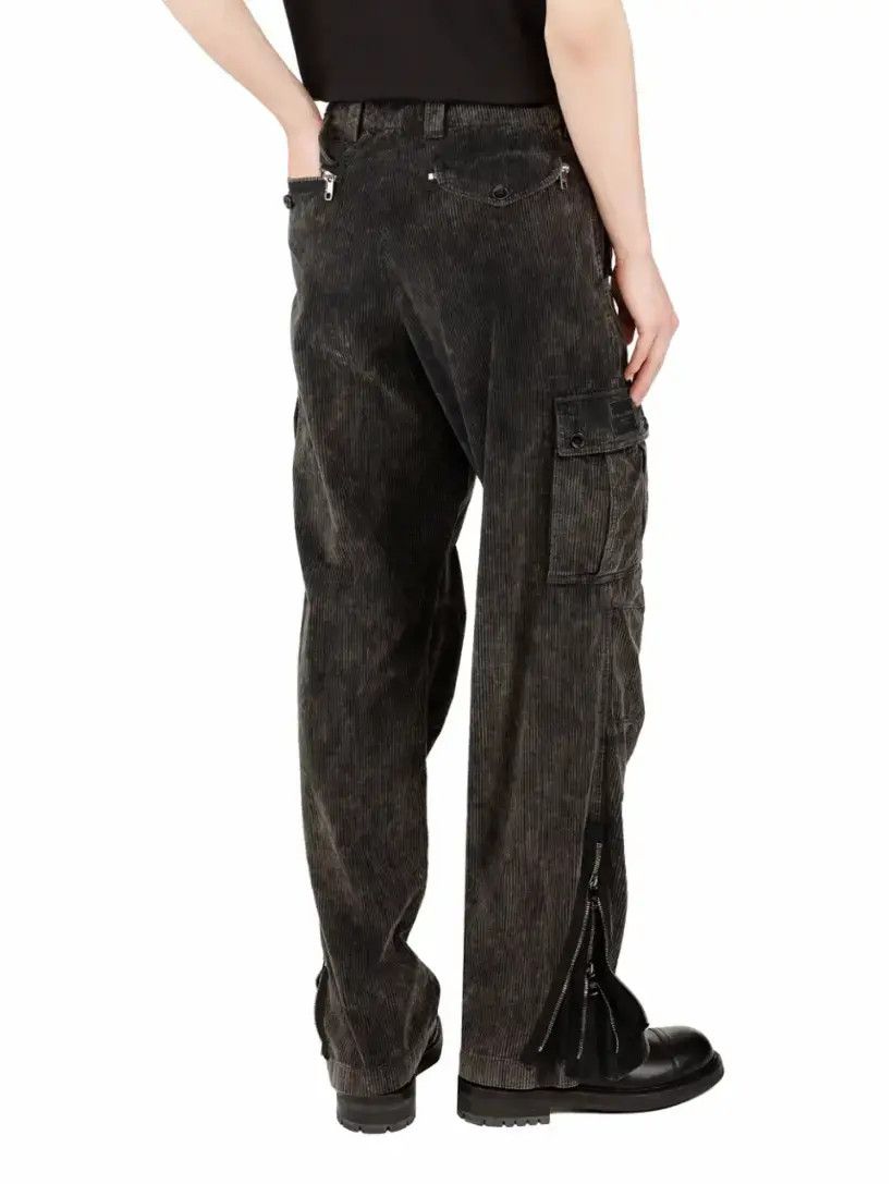 Dolce & Gabbana o1s22i1n0225 Corduroy Cargo Pant in Grey Size US 32 / EU 48 - 4 Thumbnail