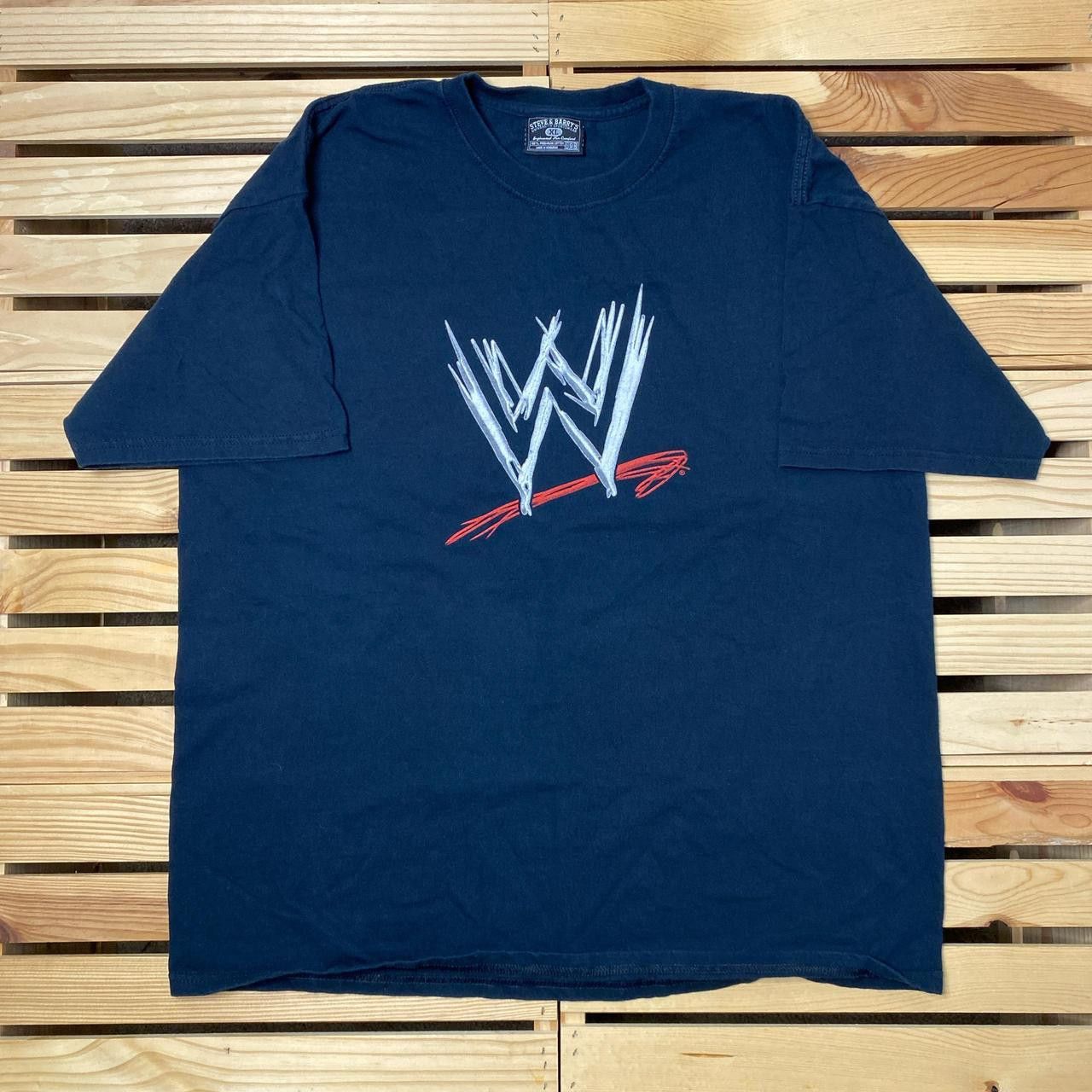 Steve And Barrys Vintage WWE Black Wresting Tee Size XL Size US XL / EU 56 / 4 - 1 Thumbnail
