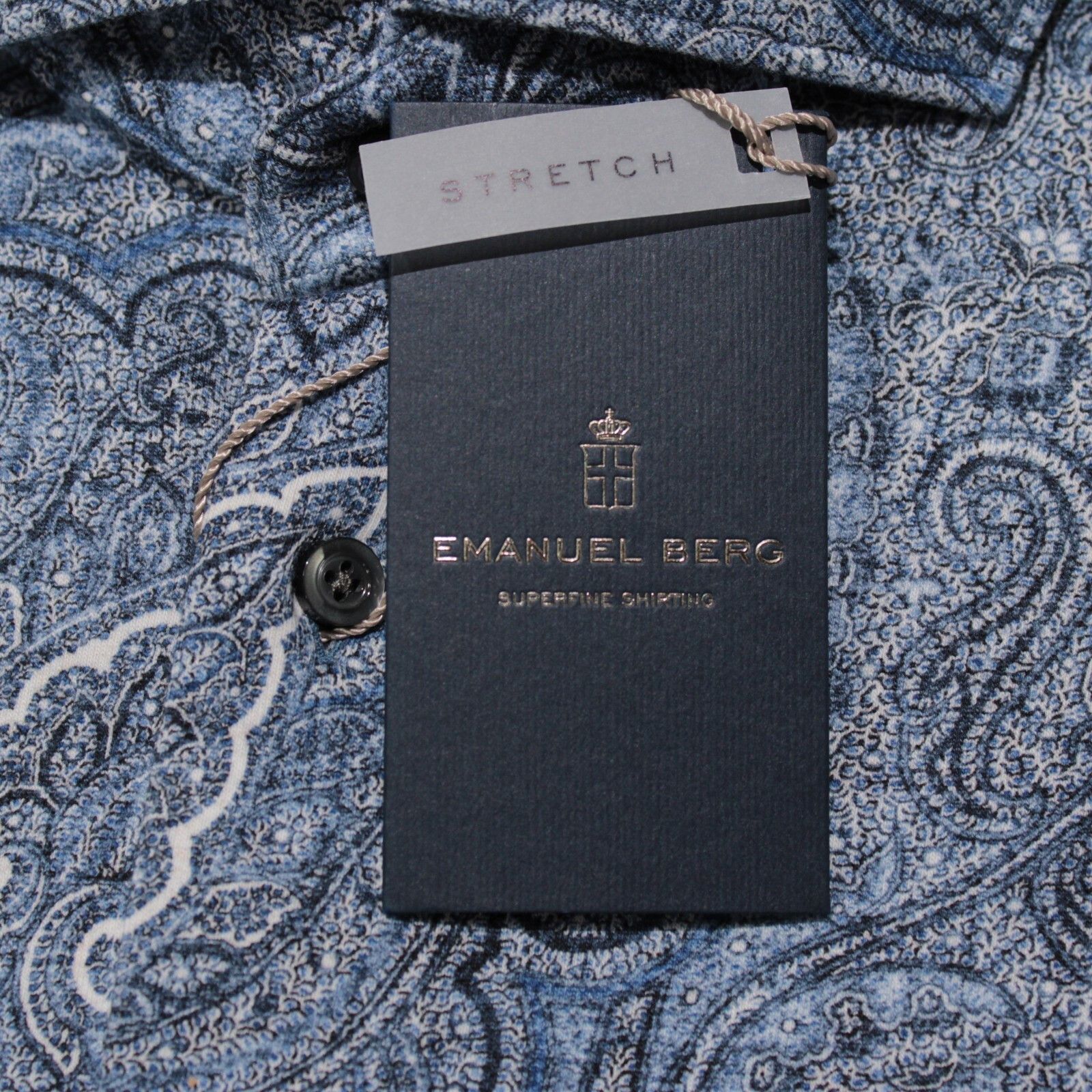 Other Emanuel Berg New with tags Shirt Size L US In Blue Size US L / EU 52-54 / 3 - 3 Thumbnail