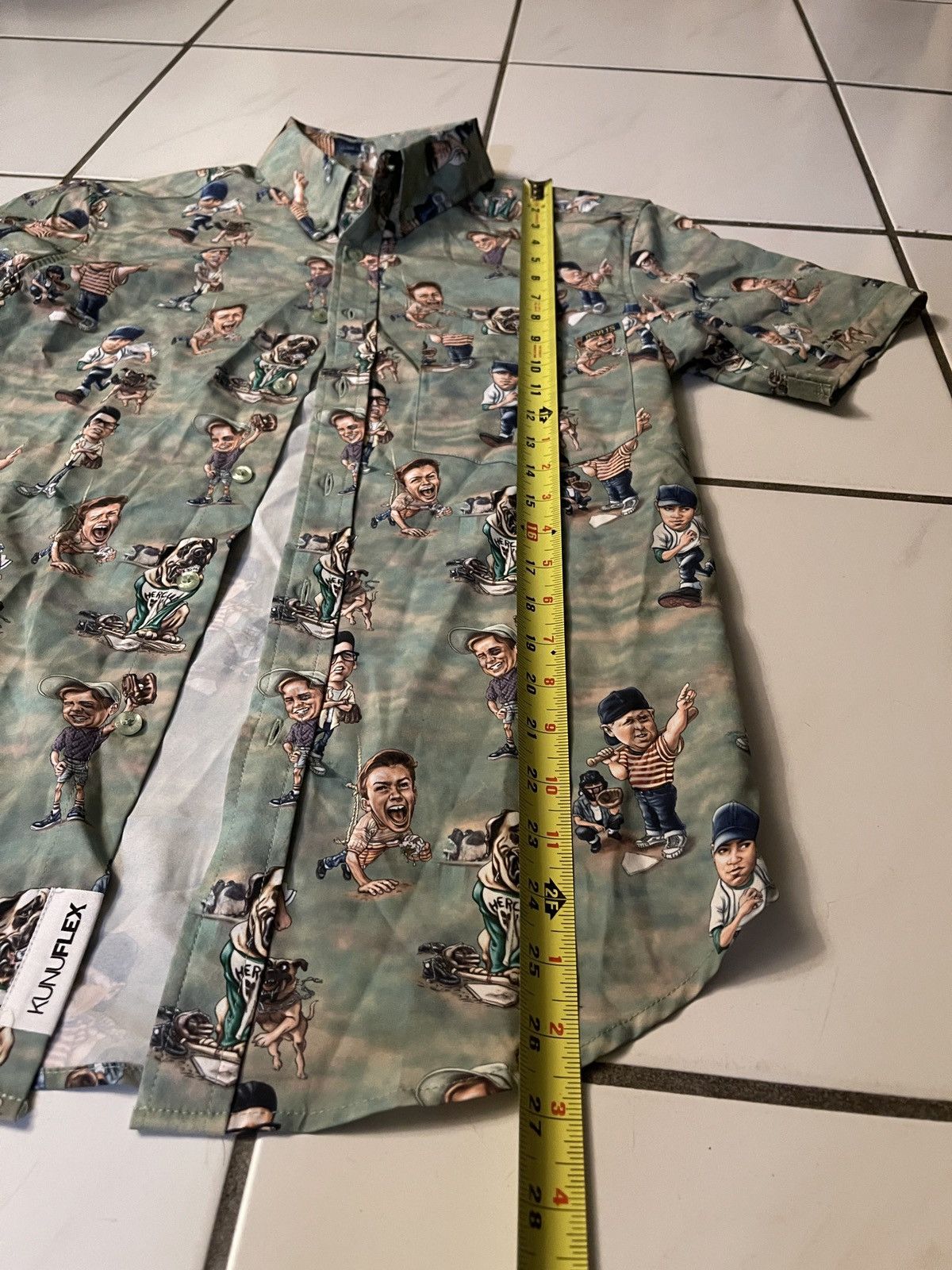 Other RSVLTS The Sandlot Kunuflex Men's Green Shirt Baseball XS Size US XS / EU 42 / 0 - 4 Thumbnail