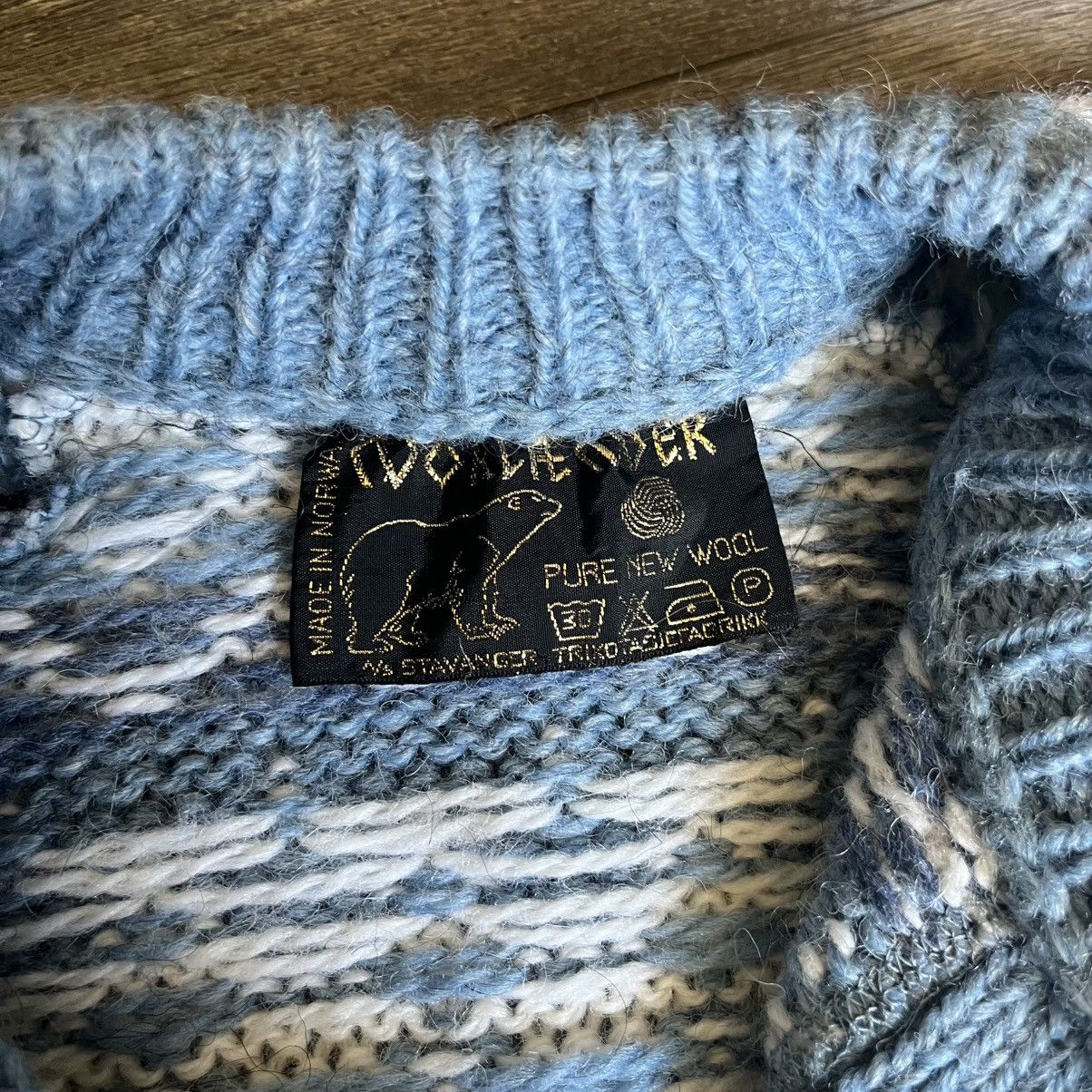 Vintage Vintage Norlender Wool Nordic Button Up Cardigan Sweater Size L / US 10 / IT 46 - 6 Thumbnail