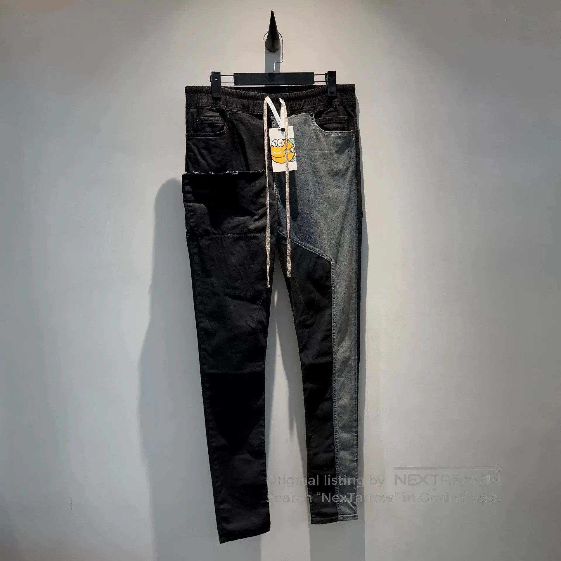 Rick Owens rare rick owens waxed denim pants. Size US 43 - 1 Thumbnail