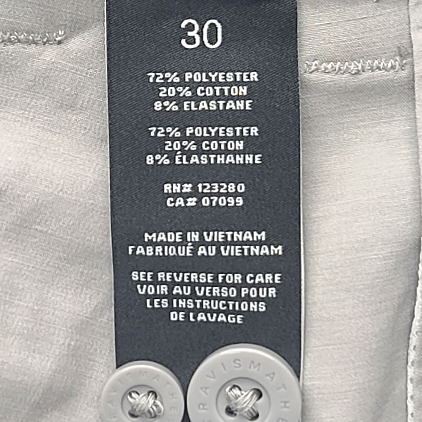 TravisMathew Travis Mathew Beck Shorts Mens 30 Coastal Canyon Regular Fit Performance Stretch Casual Workwear Size US 30 / EU 46 - 2 Thumbnail