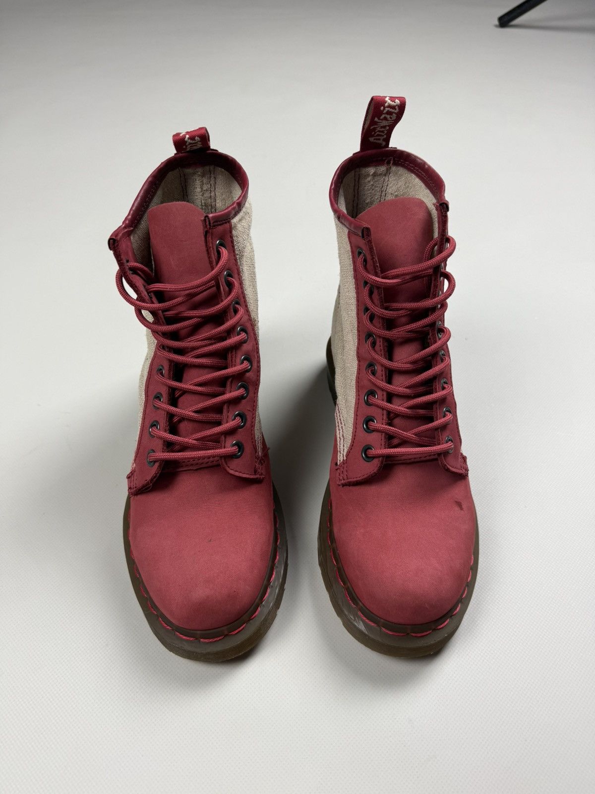 Dr. Martens Dr. Martens 1460 Ladies Leather Combat Boots Shoes Size US 6 / IT 36 - 9 Thumbnail