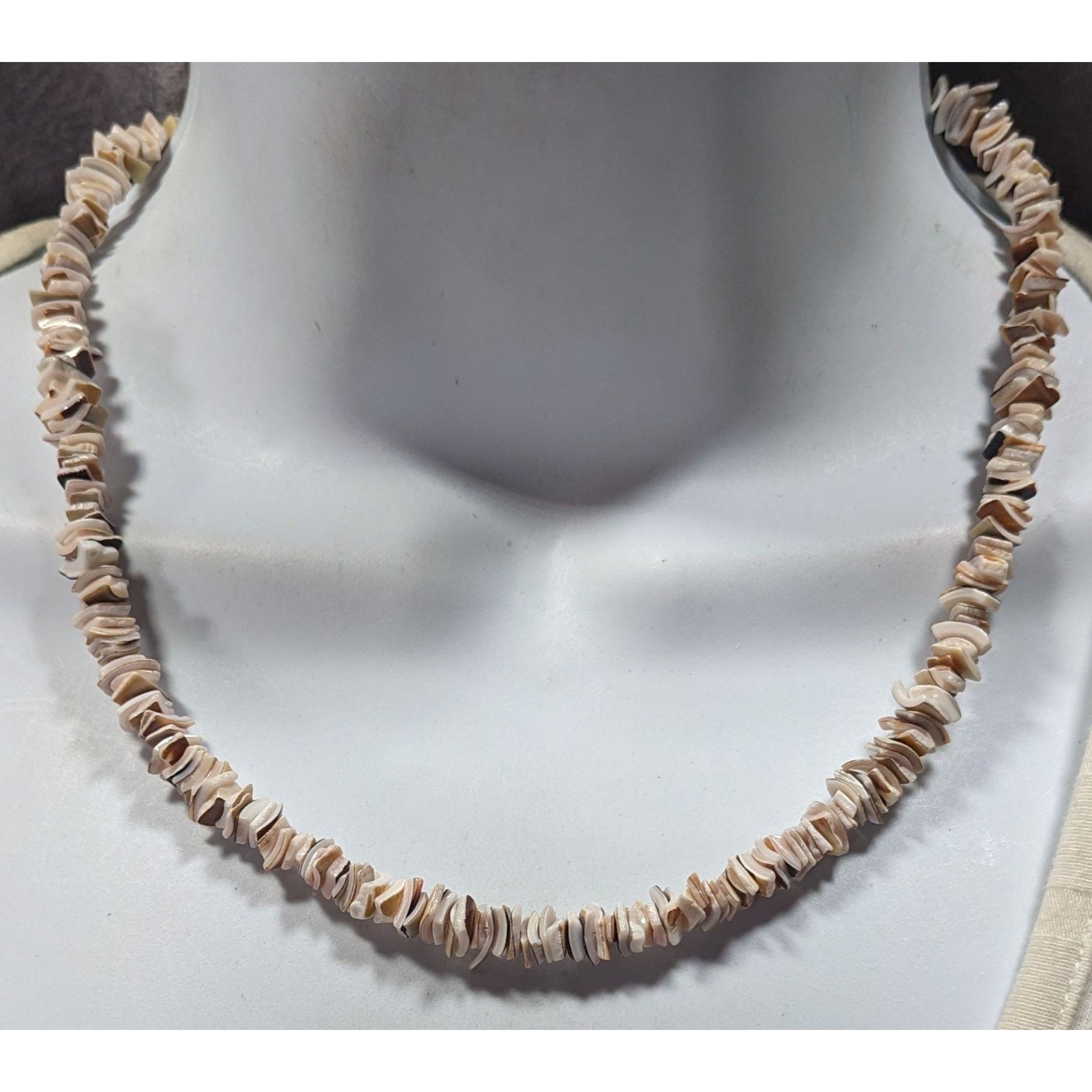 Other Vintage 90s Beachy Shell Chip Beaded Necklace Size ONE SIZE - 4 Thumbnail