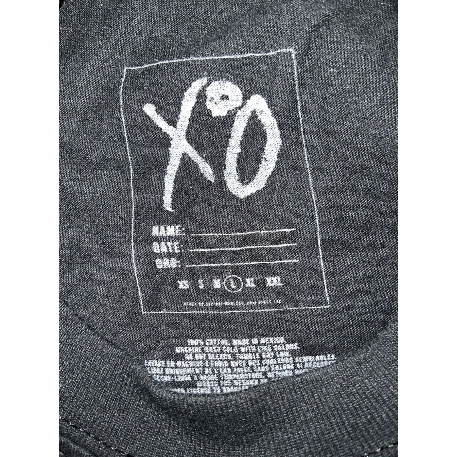 Vintage XO The Weeknd After Hours 12th Hour Do You See Official Merch S/S Crew T-Shirt L Mens Black Crew Neck T-Shirt XS? Size US L / EU 52-54 / 3 - 5 Thumbnail