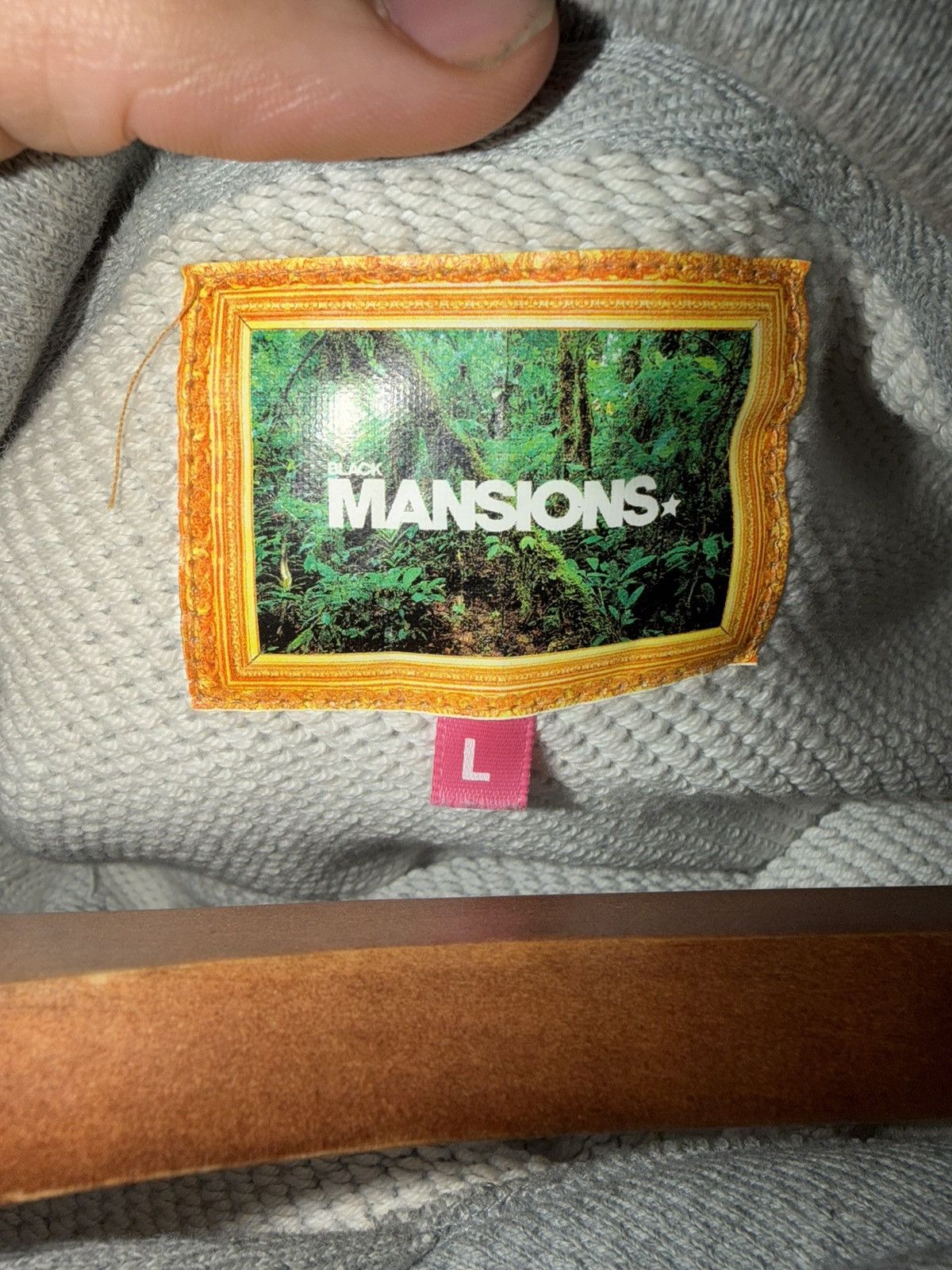 Other Black mansions hoodie rare Size US L / EU 52-54 / 3 - 3 Thumbnail