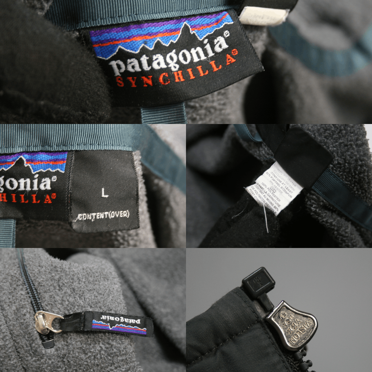 Patagonia 00S Synchilla Fleece Zip Jacket Vintage Size US L / EU 52-54 / 3 - 12 Thumbnail