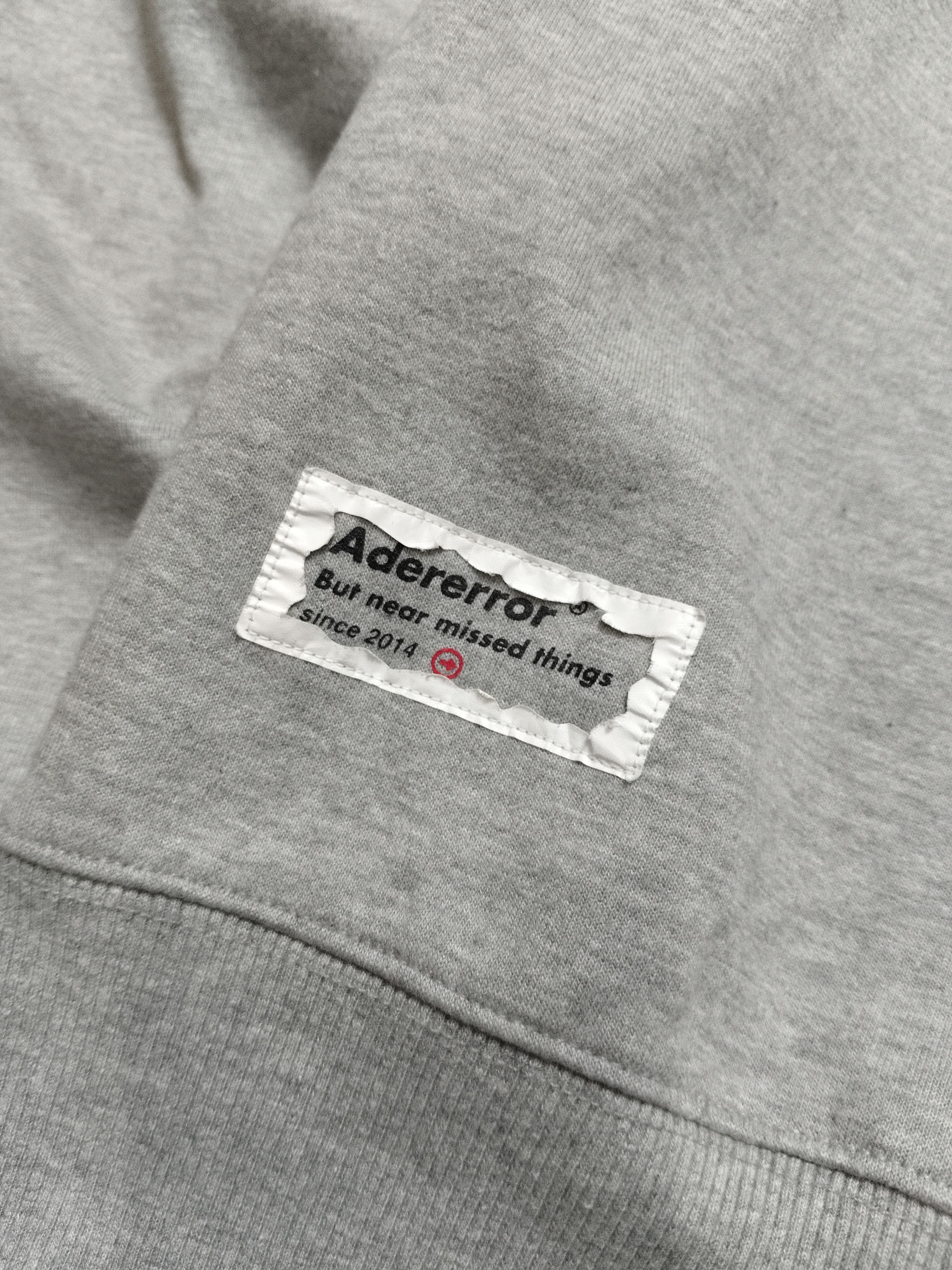 Ader Error ADER Error Grey Thunder Hoodie Size US L / EU 52-54 / 3 - 7 Thumbnail