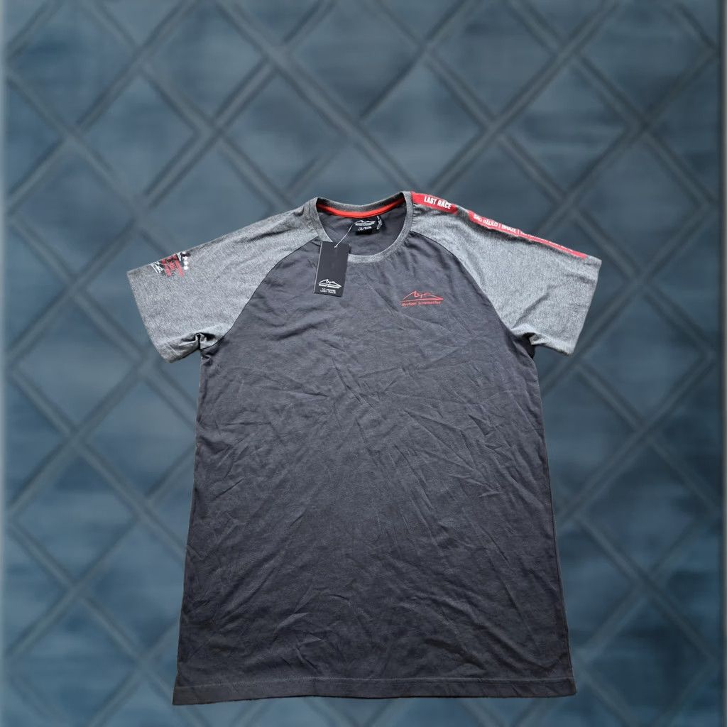 Vintage Michael Schumacher Shirt Mens Large Gray Last Race Sao Paulo Brazil 2012 Graphic Shirt Size US L / EU 52-54 / 3 - 1 Thumbnail