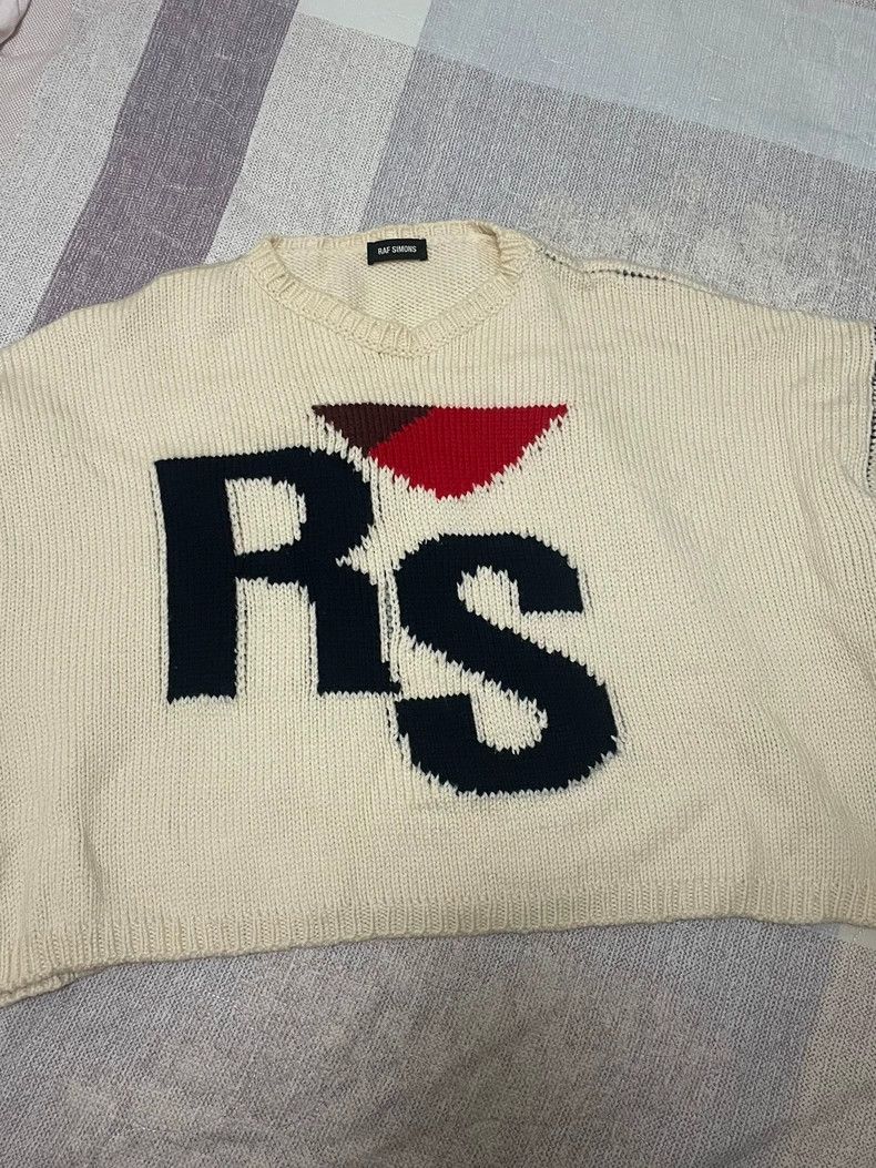 Raf Simons Raf simons Classic RS letter sweater Size US XS / EU 42 / 0 - 1 Thumbnail